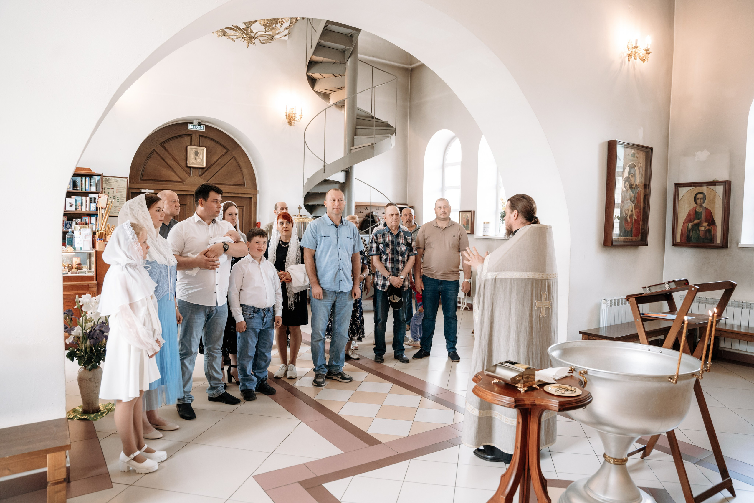 Крещение Гордея. Семейный и свадебный фотограф в Ульяновске Арина Авдеева