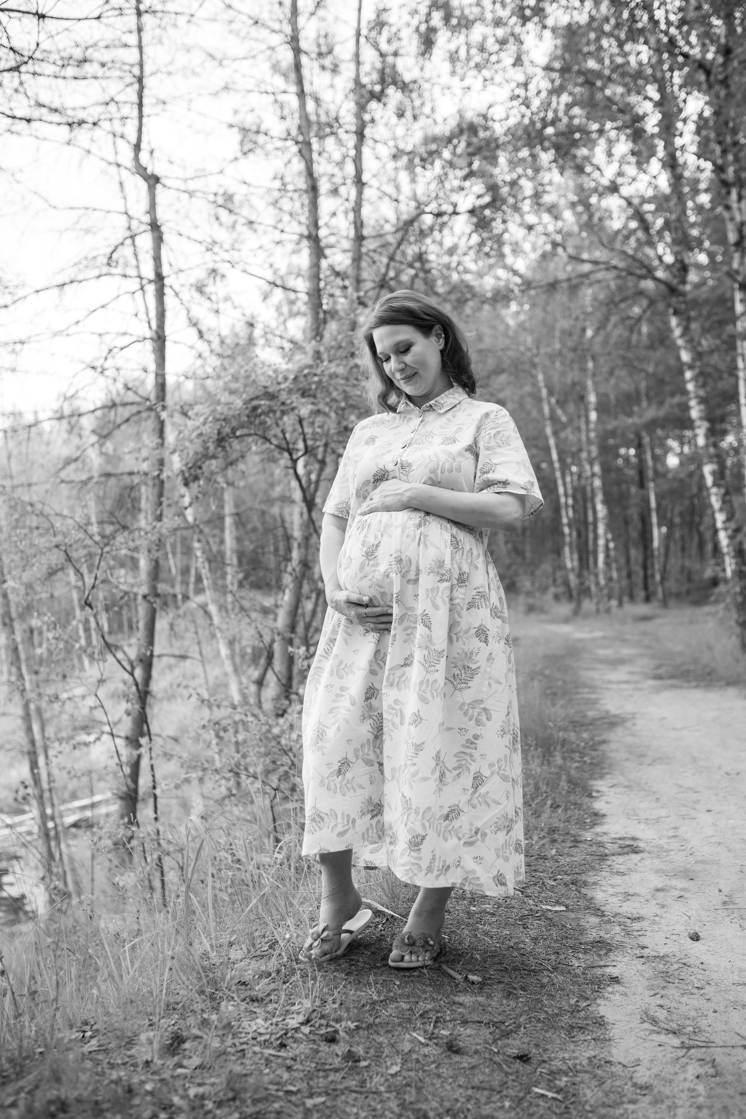 Фотосессия беременности на карьере. Фотограф в Железнодорожном и Балашихе