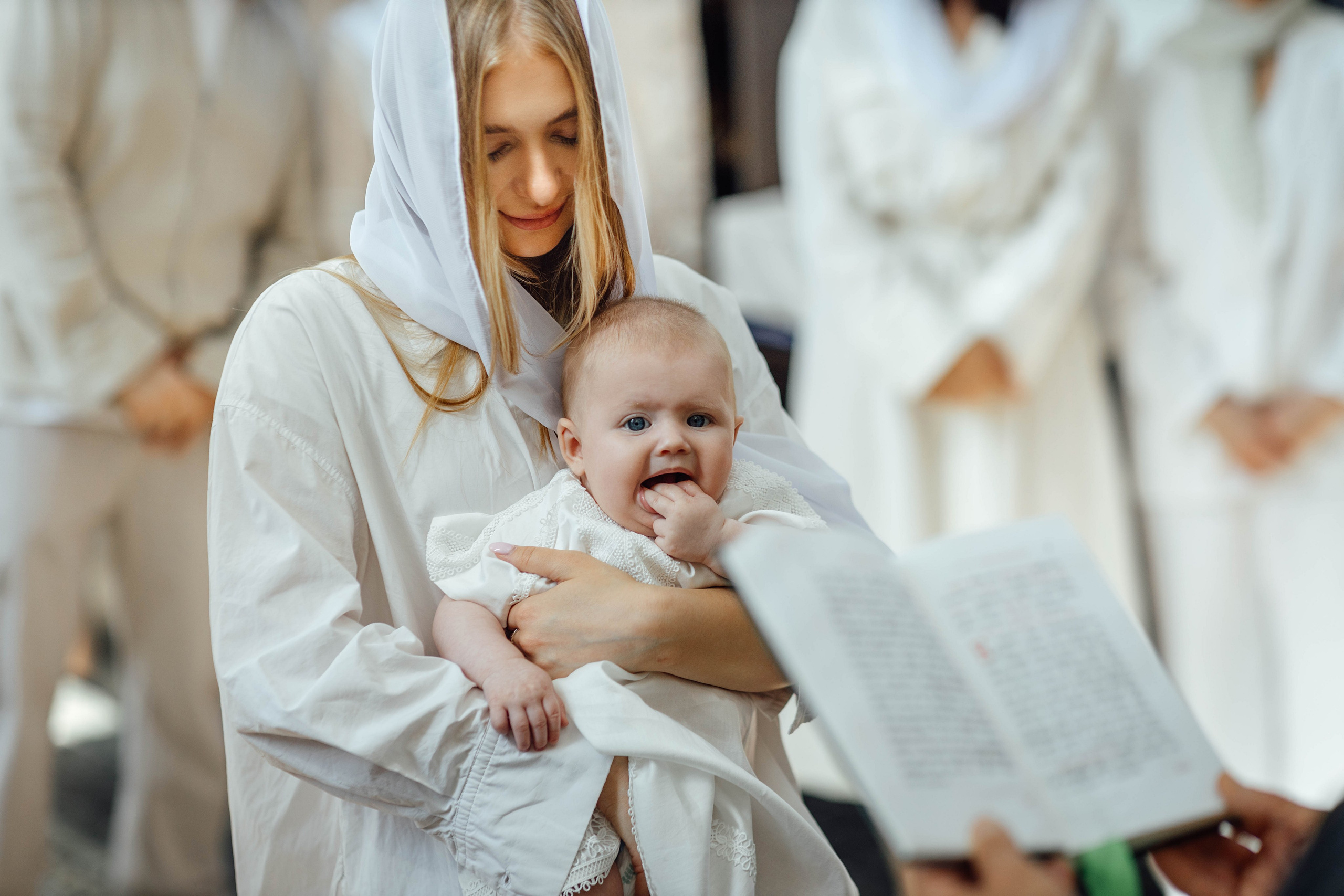 Крещение Мишель, гп. Ивенец, храм Ефросинии Полоцкой, август 2025