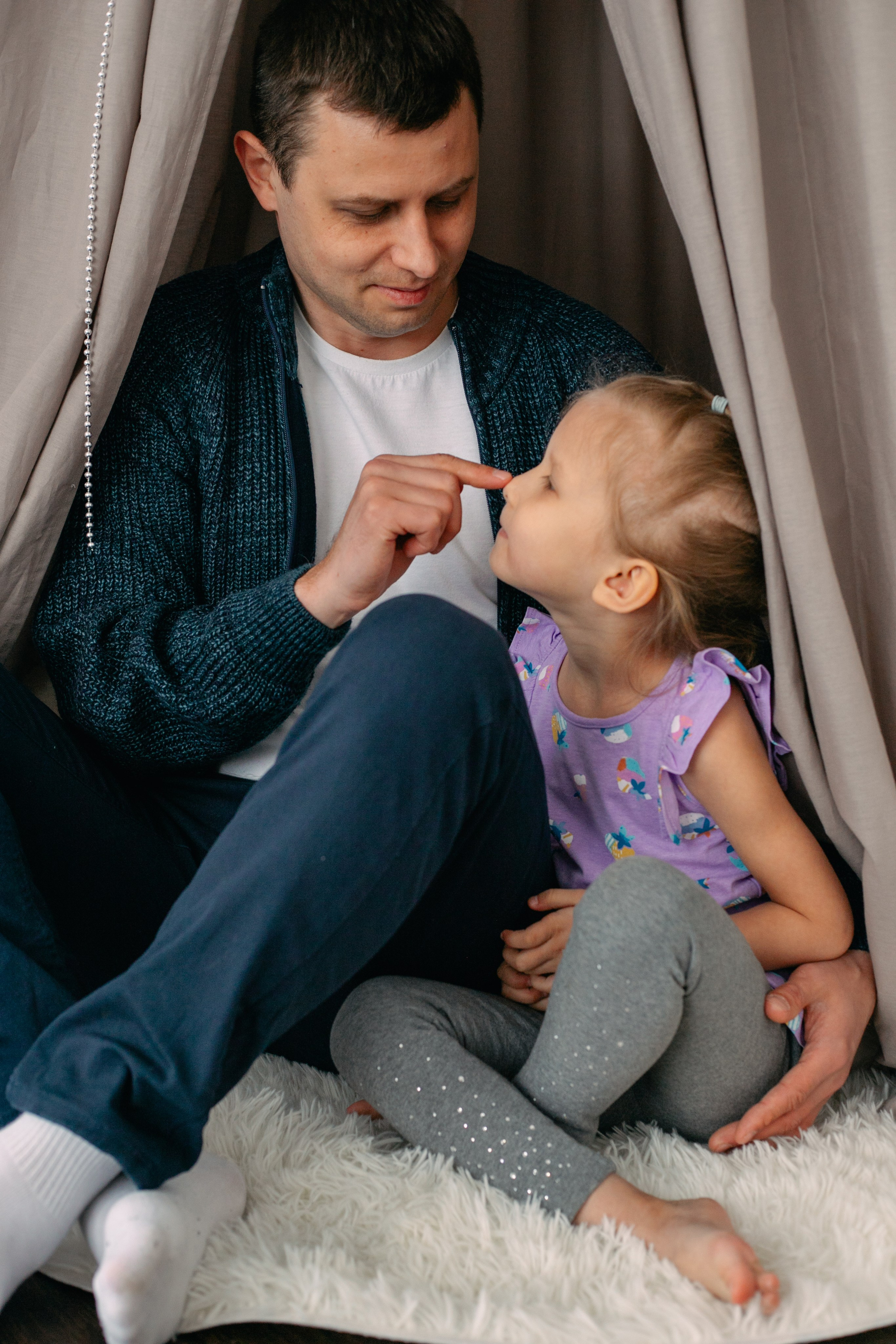 Папа и дочь. Фотограф в Хабаровске Валерия Егошина