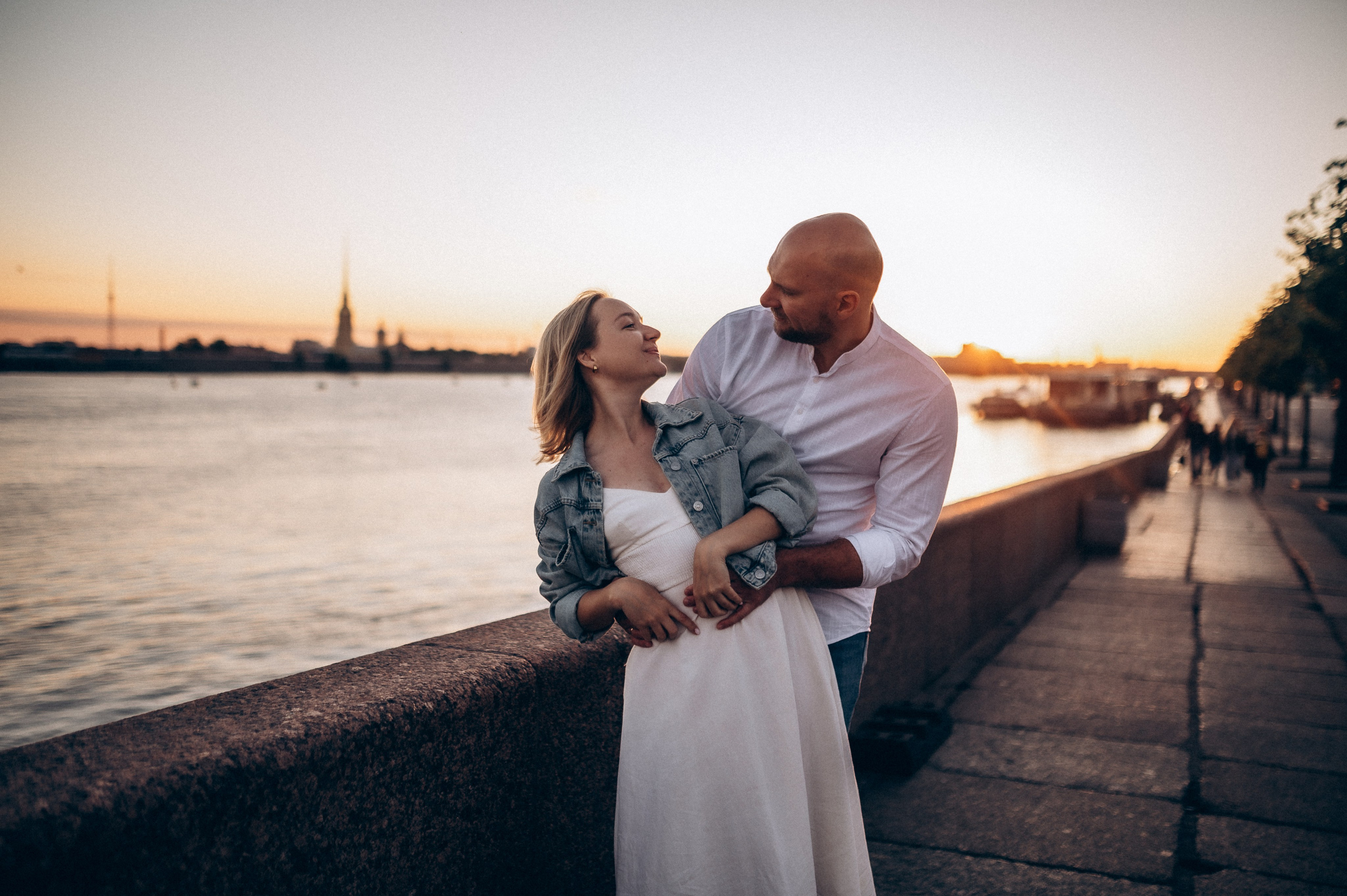 Лав стори Питер на рассвете. Фотограф ПИТЕР СПБ Надежда Баранова