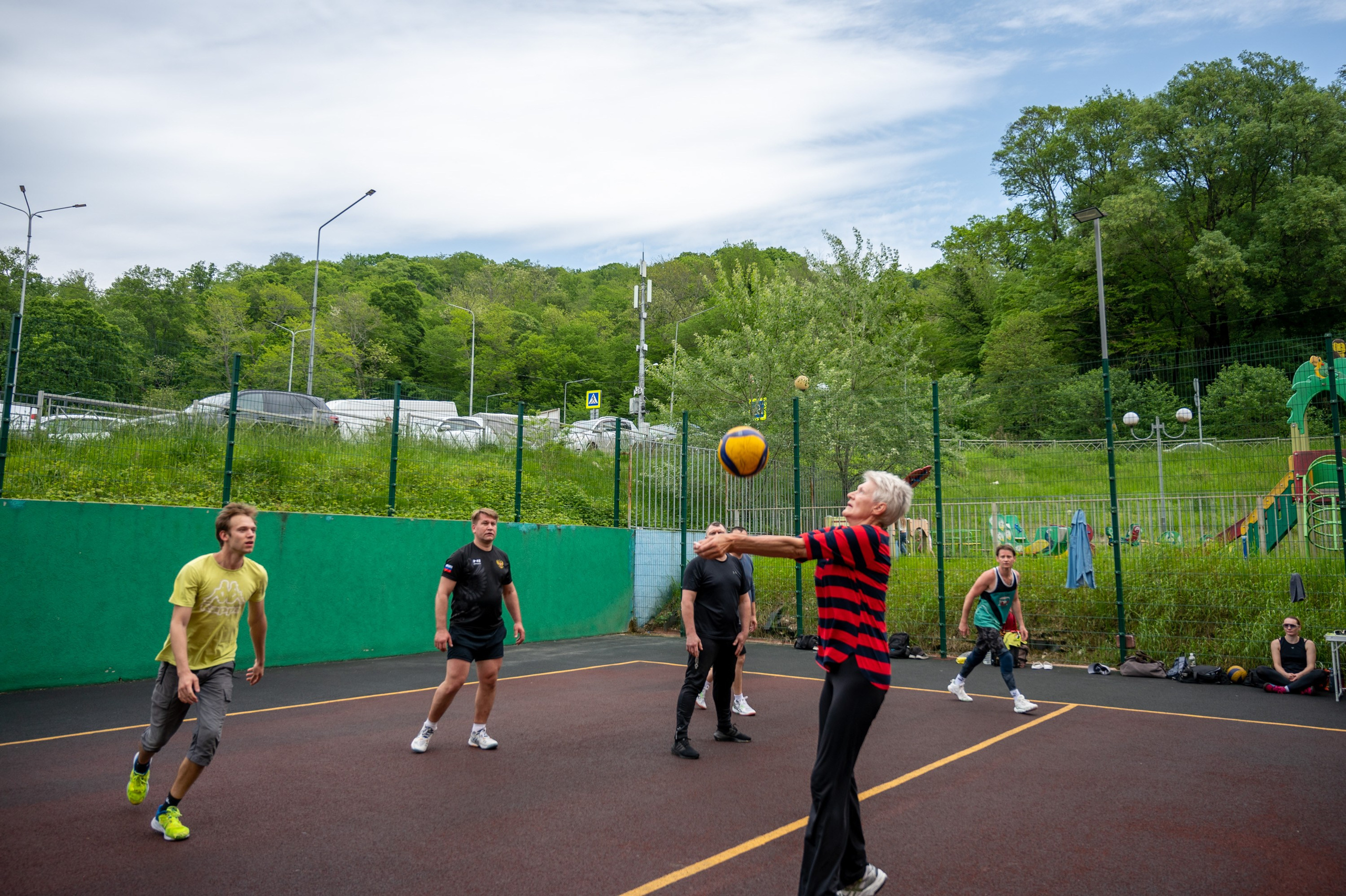 Турнир по Волейболу. Фотографирую счастливых людей в Сочи