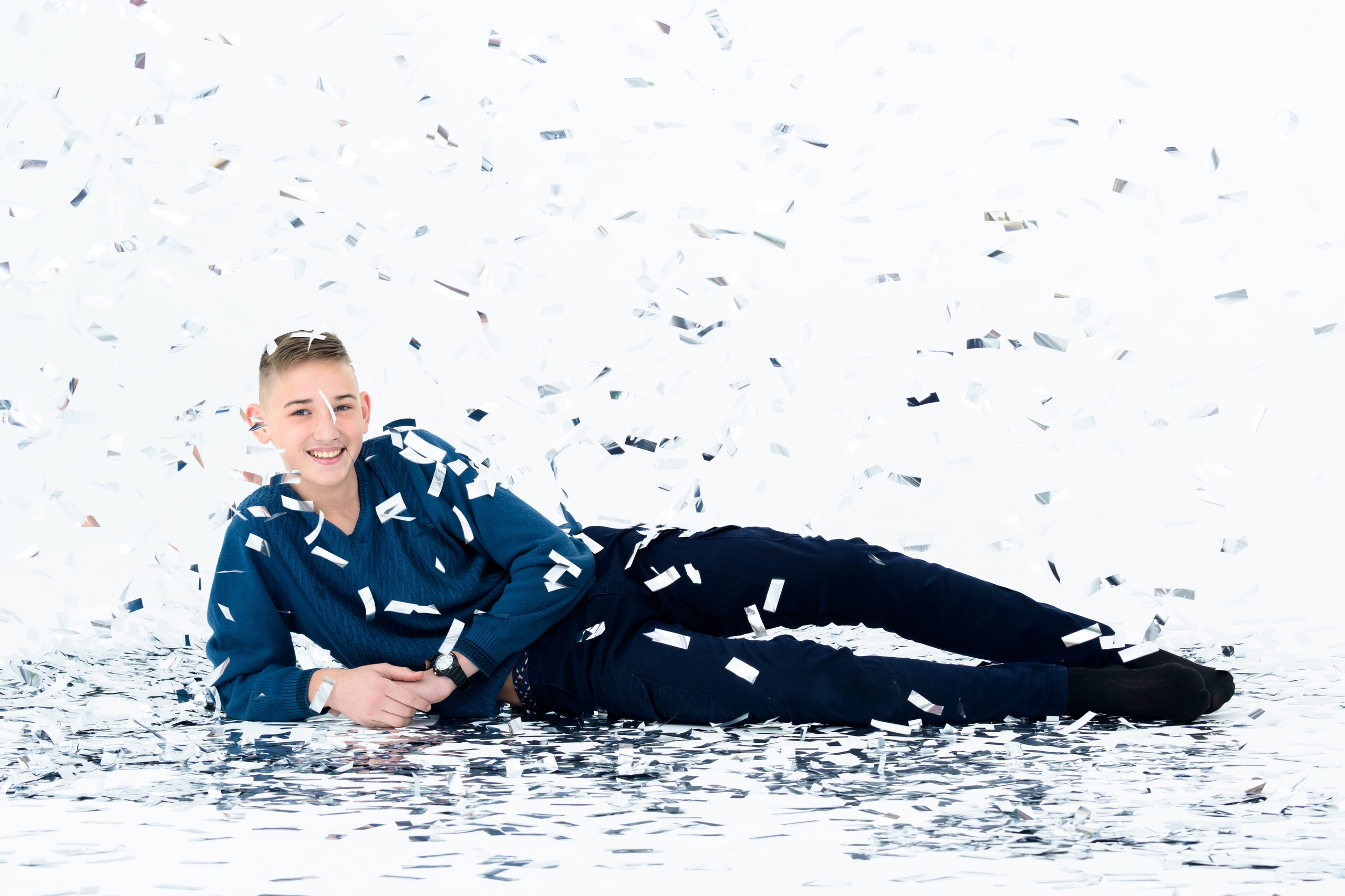 Katya and the family. Fotograf Dmitrii Donets