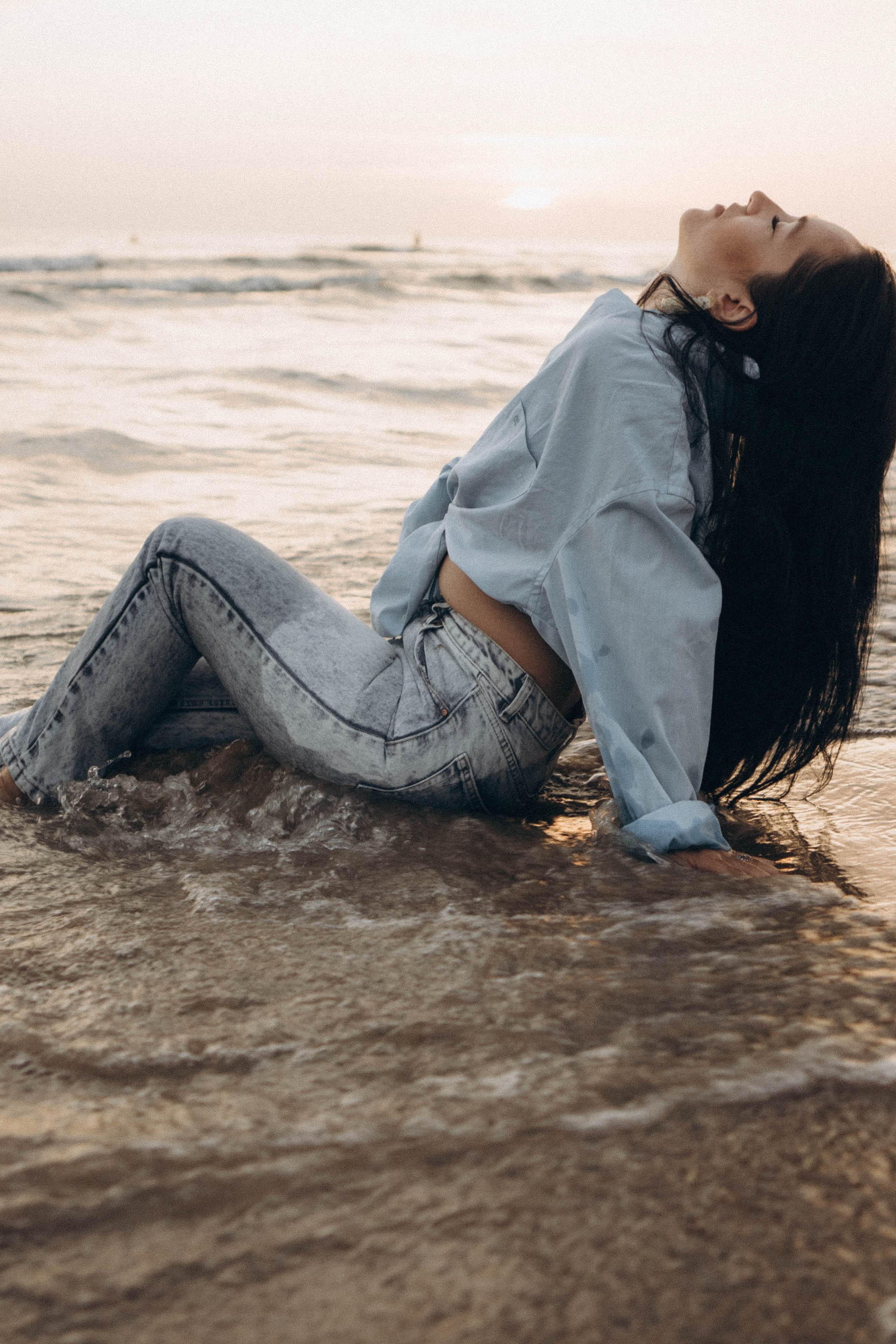 Июльский вечер на берегу черного моря. Профессиональный фотограф, Санкт-Петербург — Виктория Богомолова