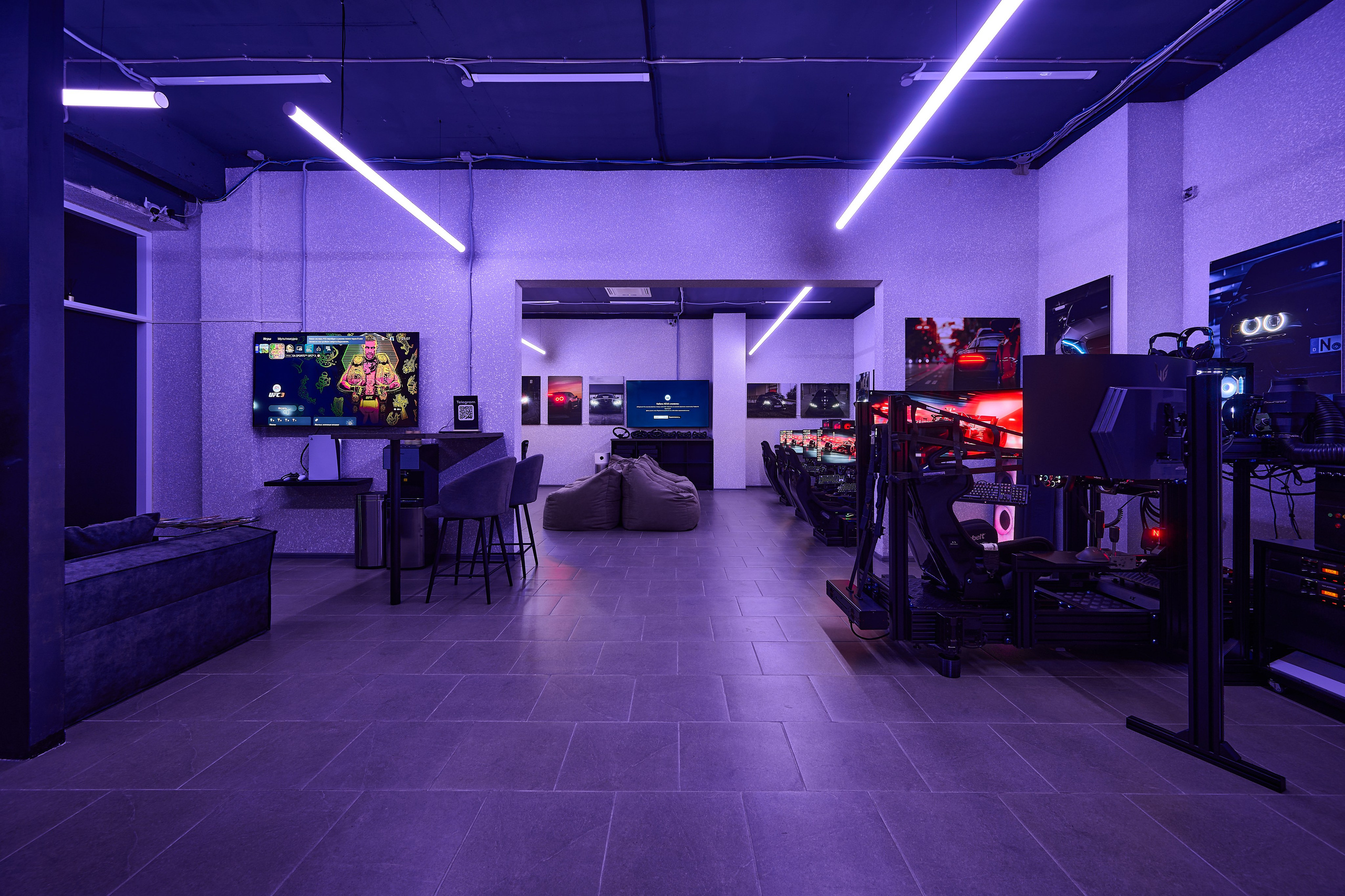 РЕЙСИМ Гоночные автосимуляторы. Интерьерный фотограф в Краснодаре