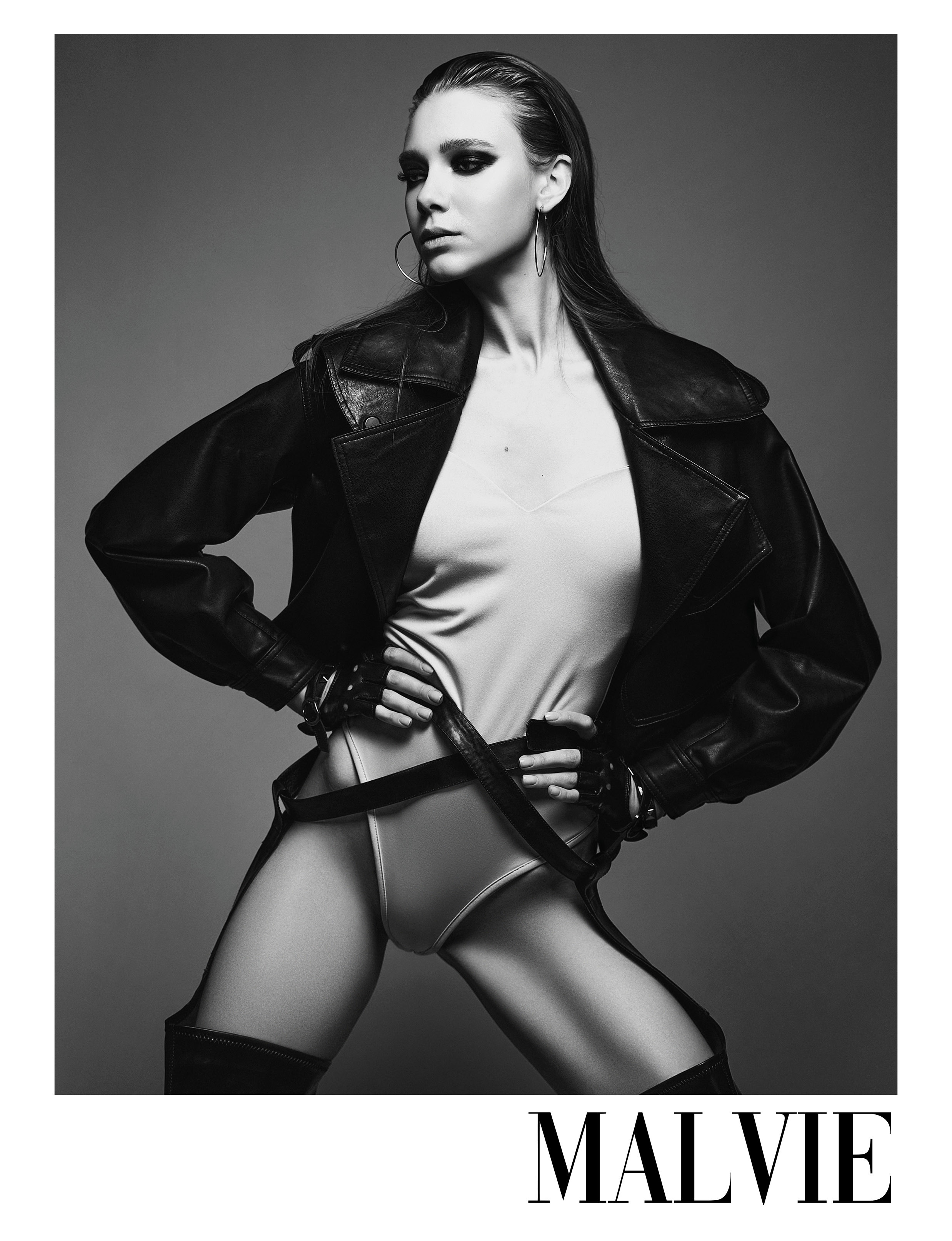 MALVIE (PARIS, FRANCE) — BACK COVER. Portrait and Fashion photographer in St. Petersburg. Ivan Kovalev