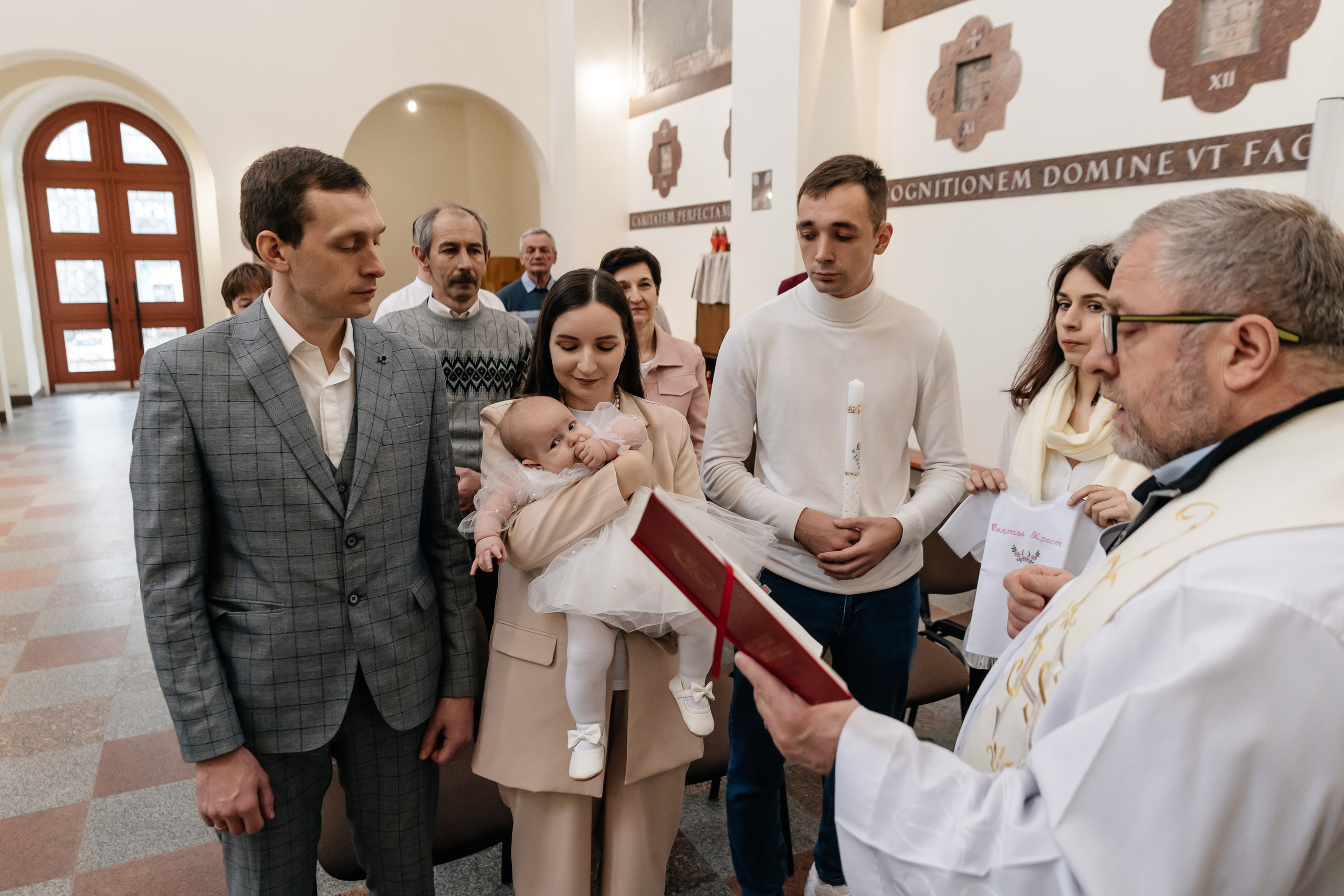 Крещение Леры. Семейный фотограф Минск Усова Ольга