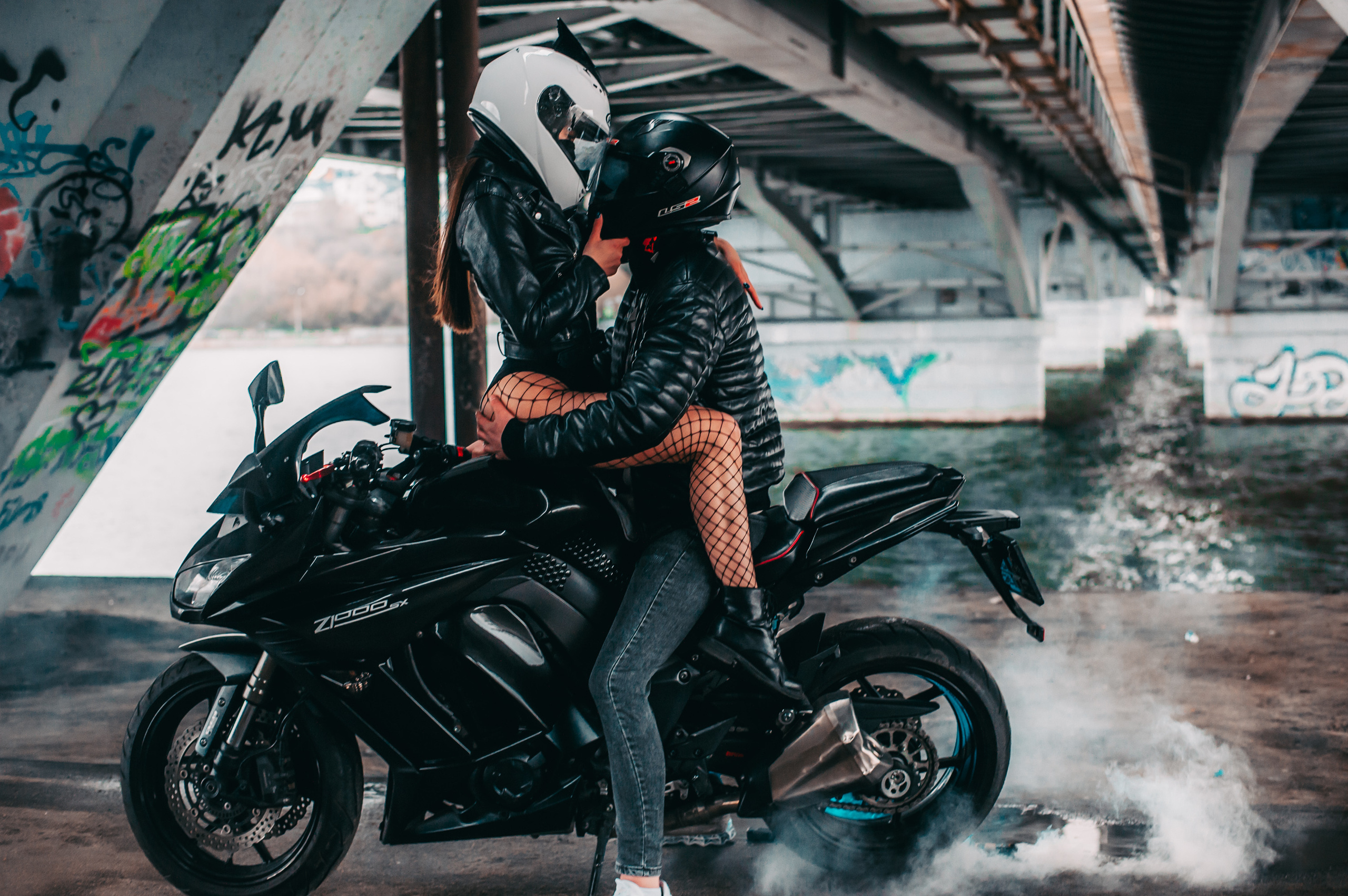 Мотопара. Фотограф и ретушер Ручьева Анастасия