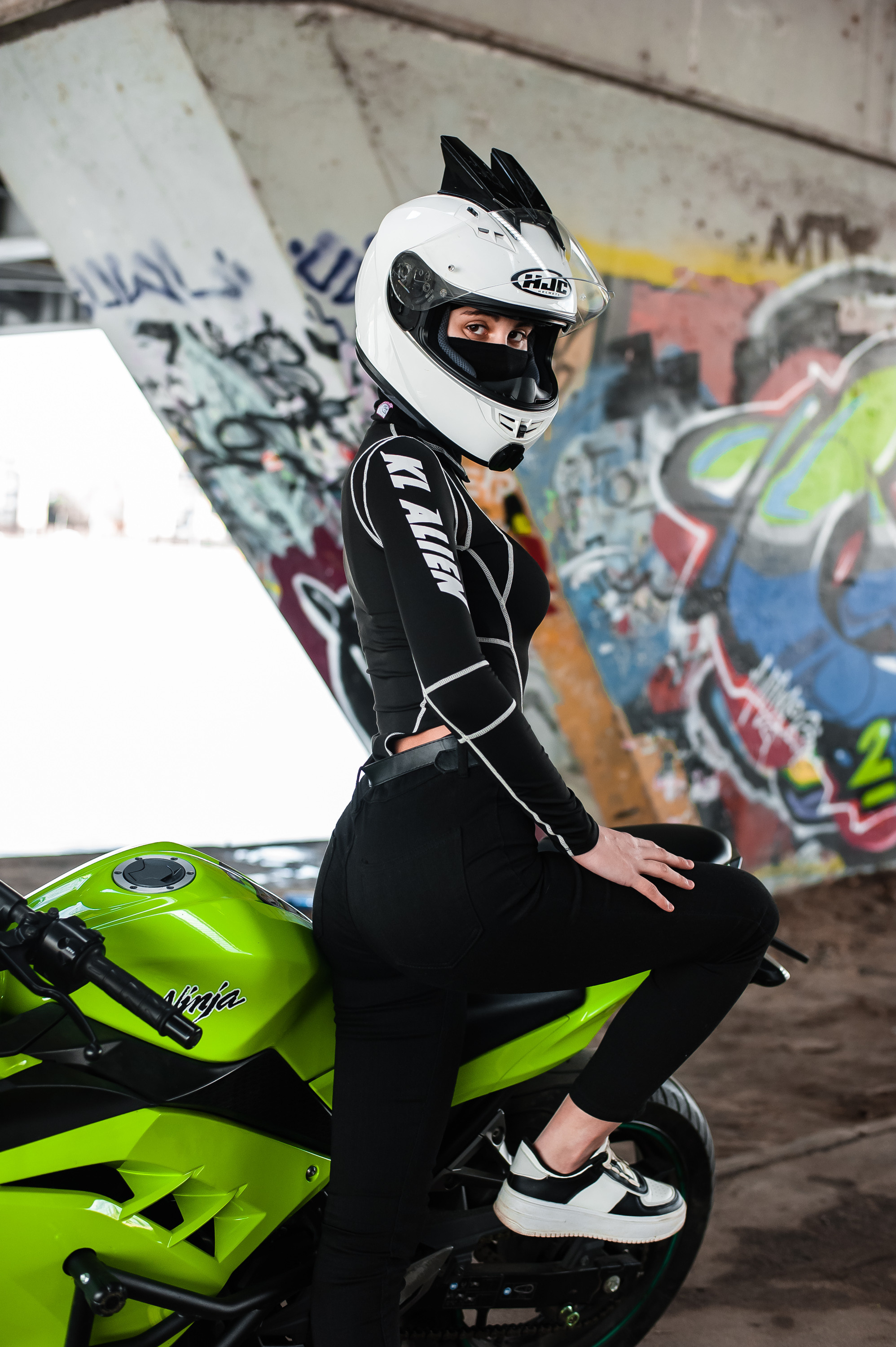Kawasaki ninja 300. Фотограф и ретушер Ручьева Анастасия