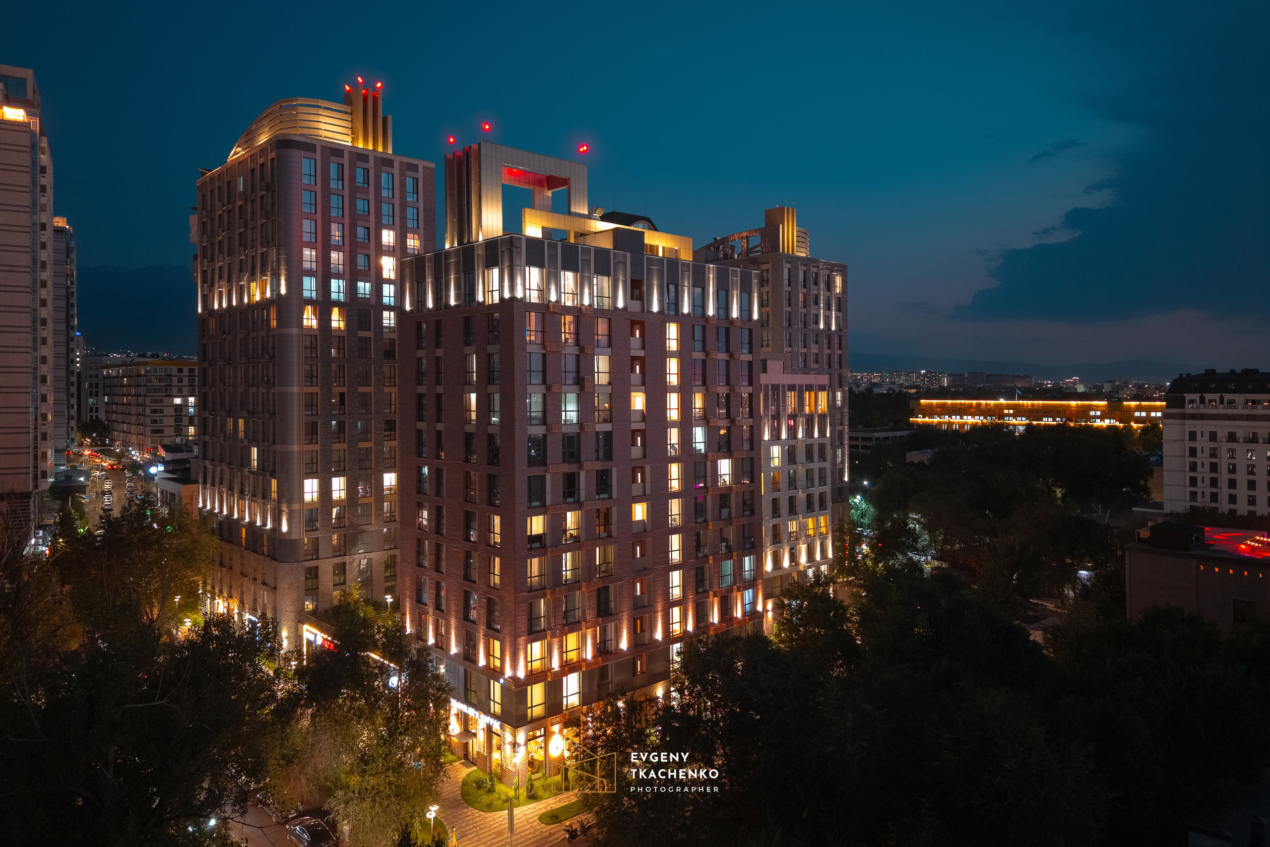 ЖК «Riverside», г. Алматы. Архитектурный и интерьерный фотограф в Казахстане