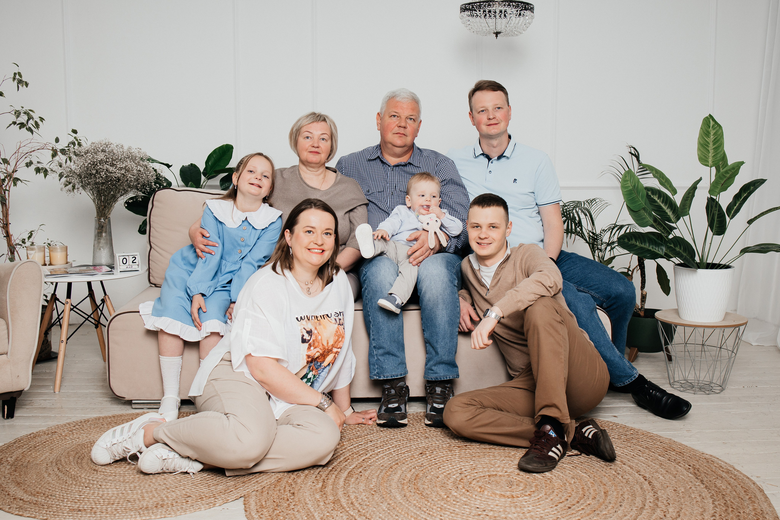 Семья Марии и Валерии. Детский и семейный фотограф в Пушкино, Мытищи, Москва Сергеева Светлана