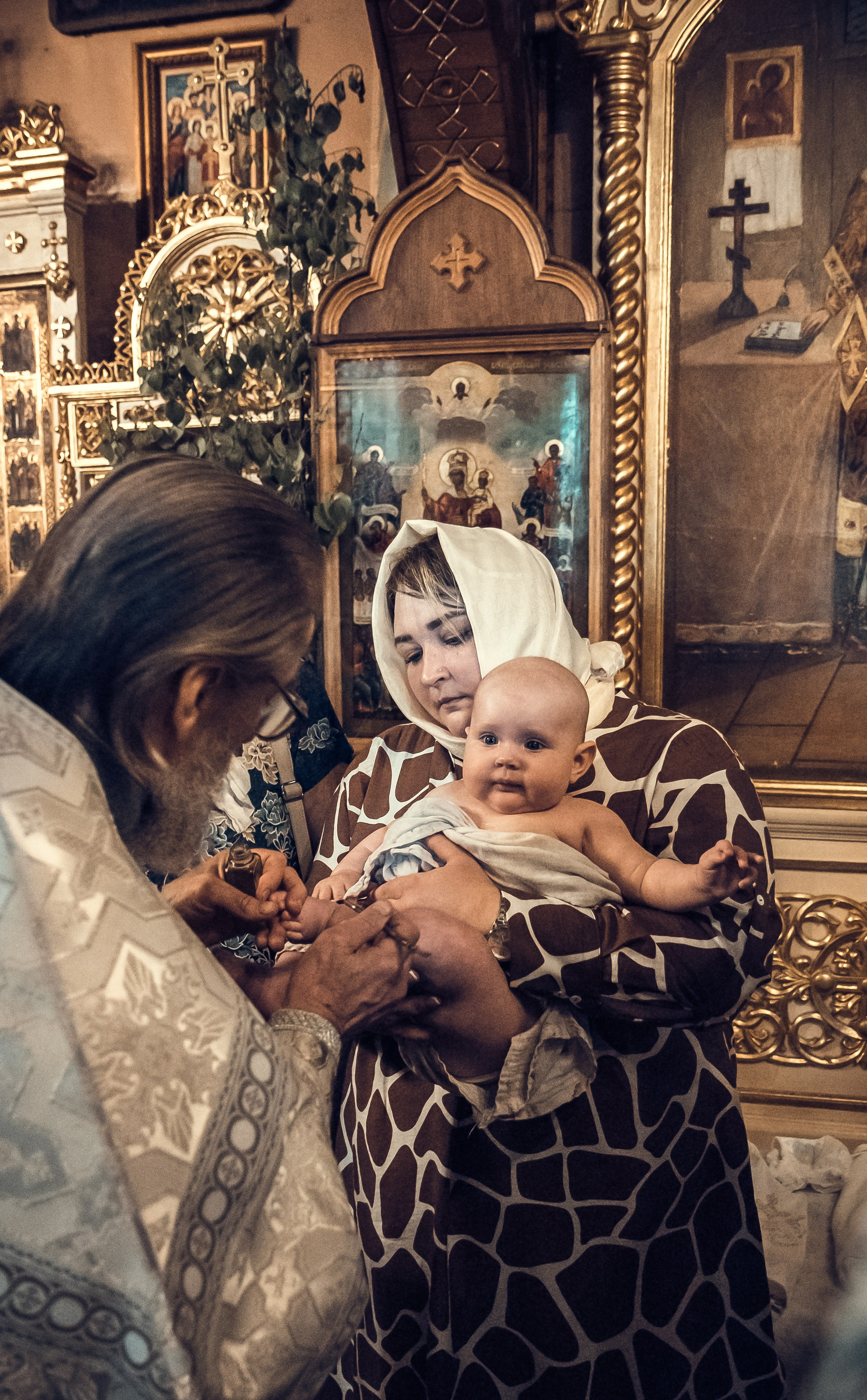 Таинство Крещения Алёны в Церкви Сретения Господня. Детский и семейный фотограф в Пушкино, Мытищи, Москва Сергеева Светлана