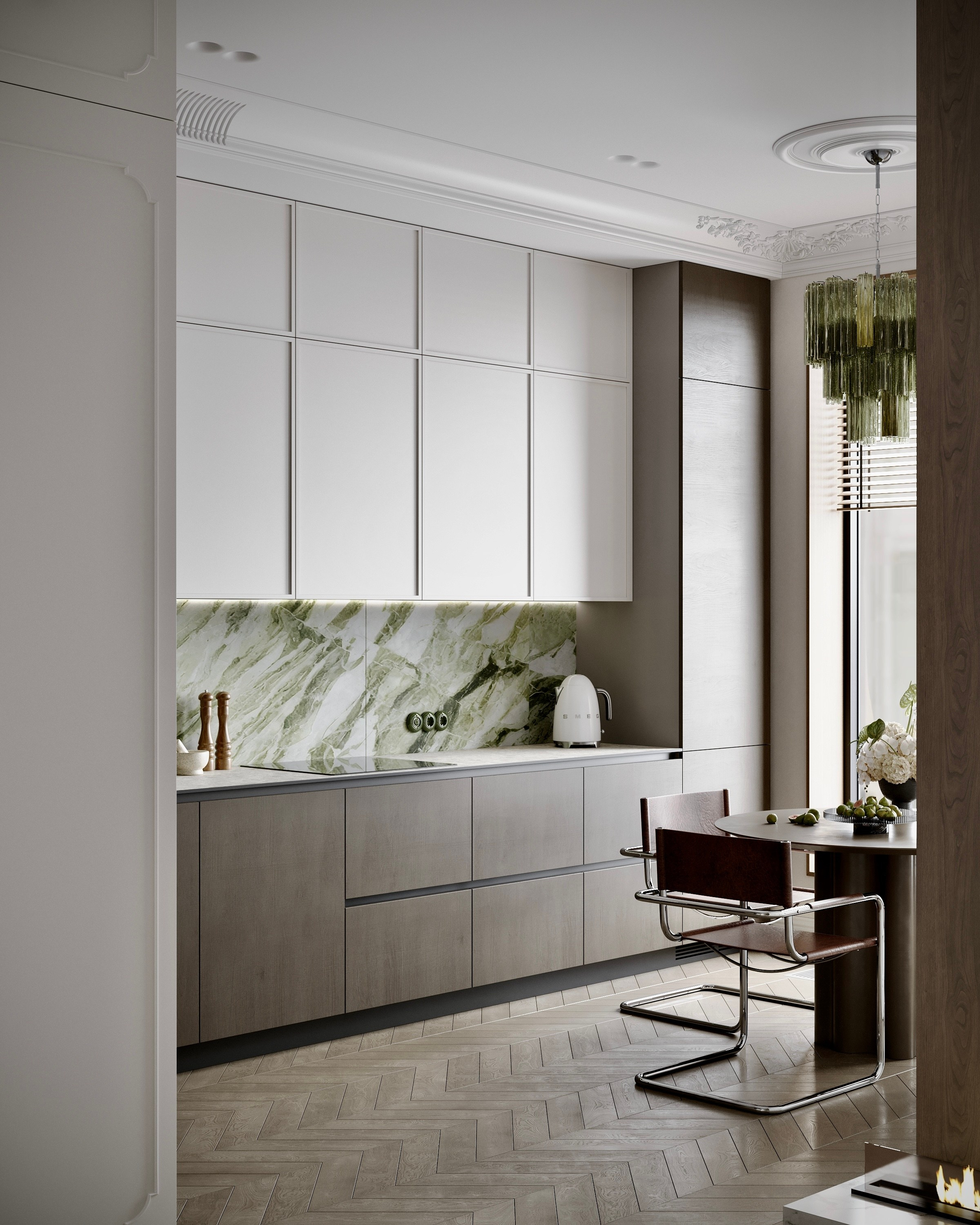 Жк Сидней Сити — кухня. 3D визуализатор интерьеров