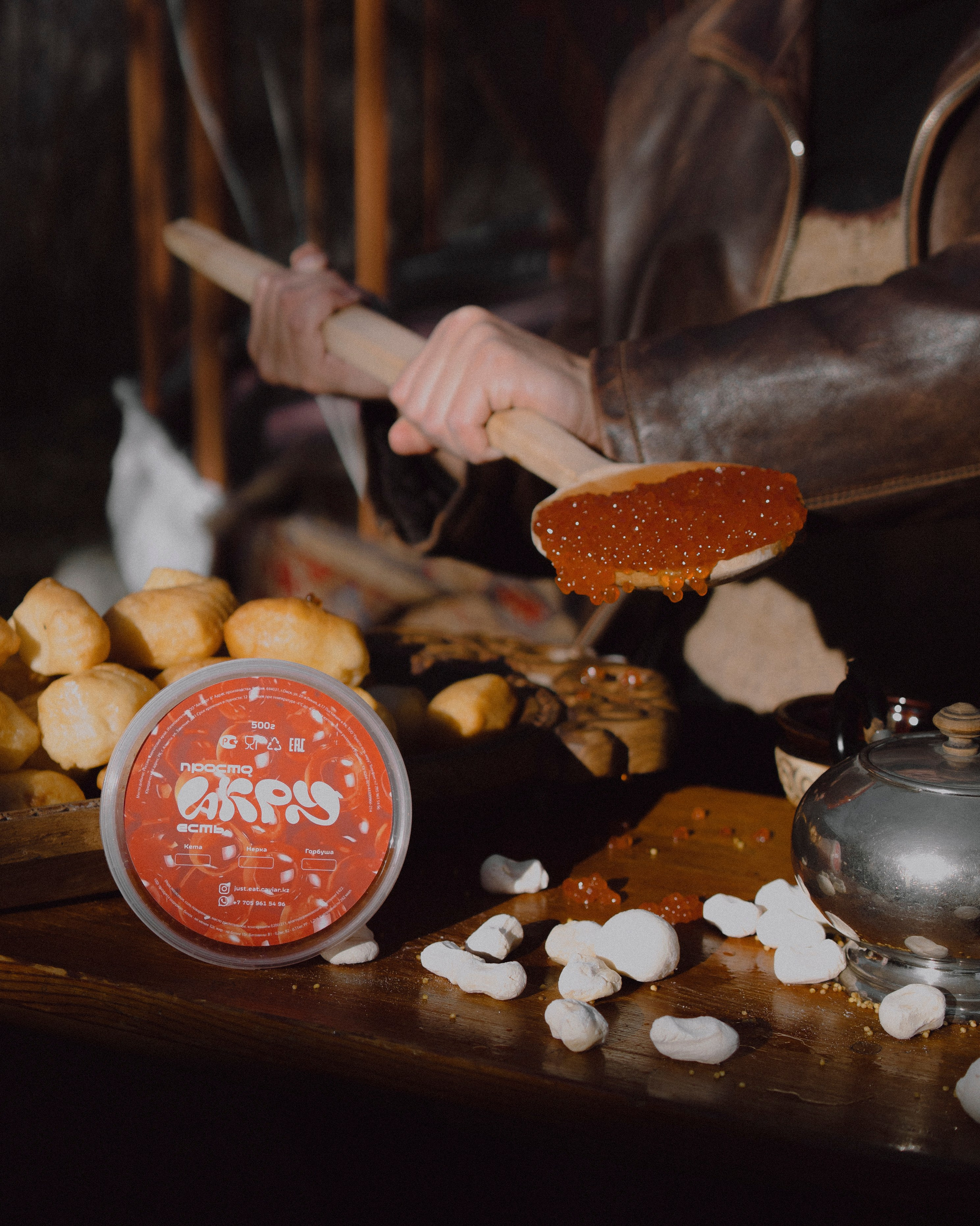 For Просто ешь икру. Фотограф Юлия Маркелова