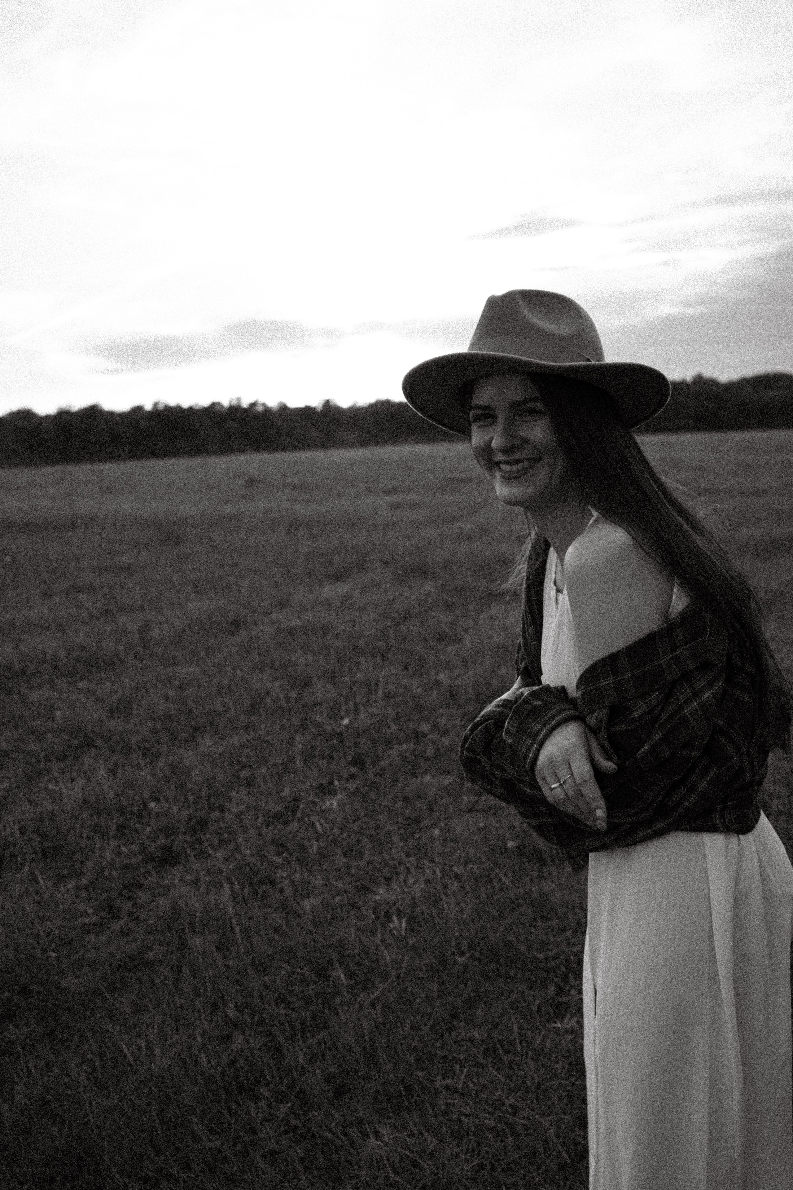 Семейная съемка на закате