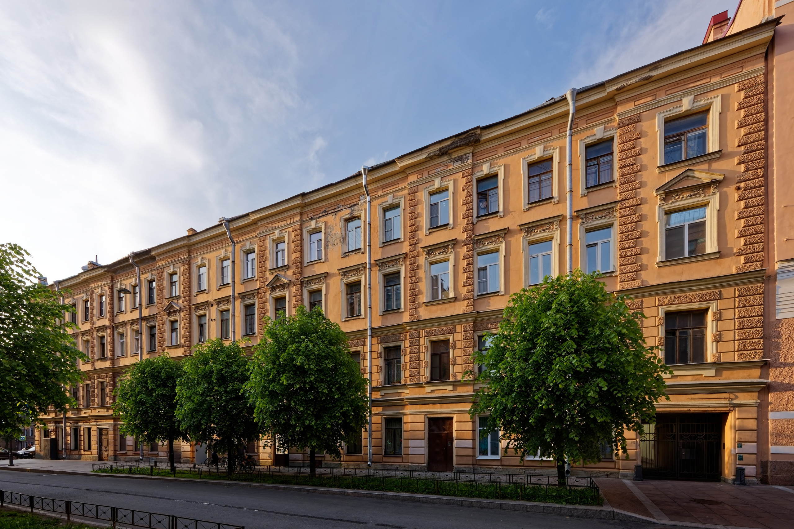 Санкт-Петербург, 9-я Советская, 10-12. 1901 год.  Гражданский инженер Борис Яковлевич Зонн