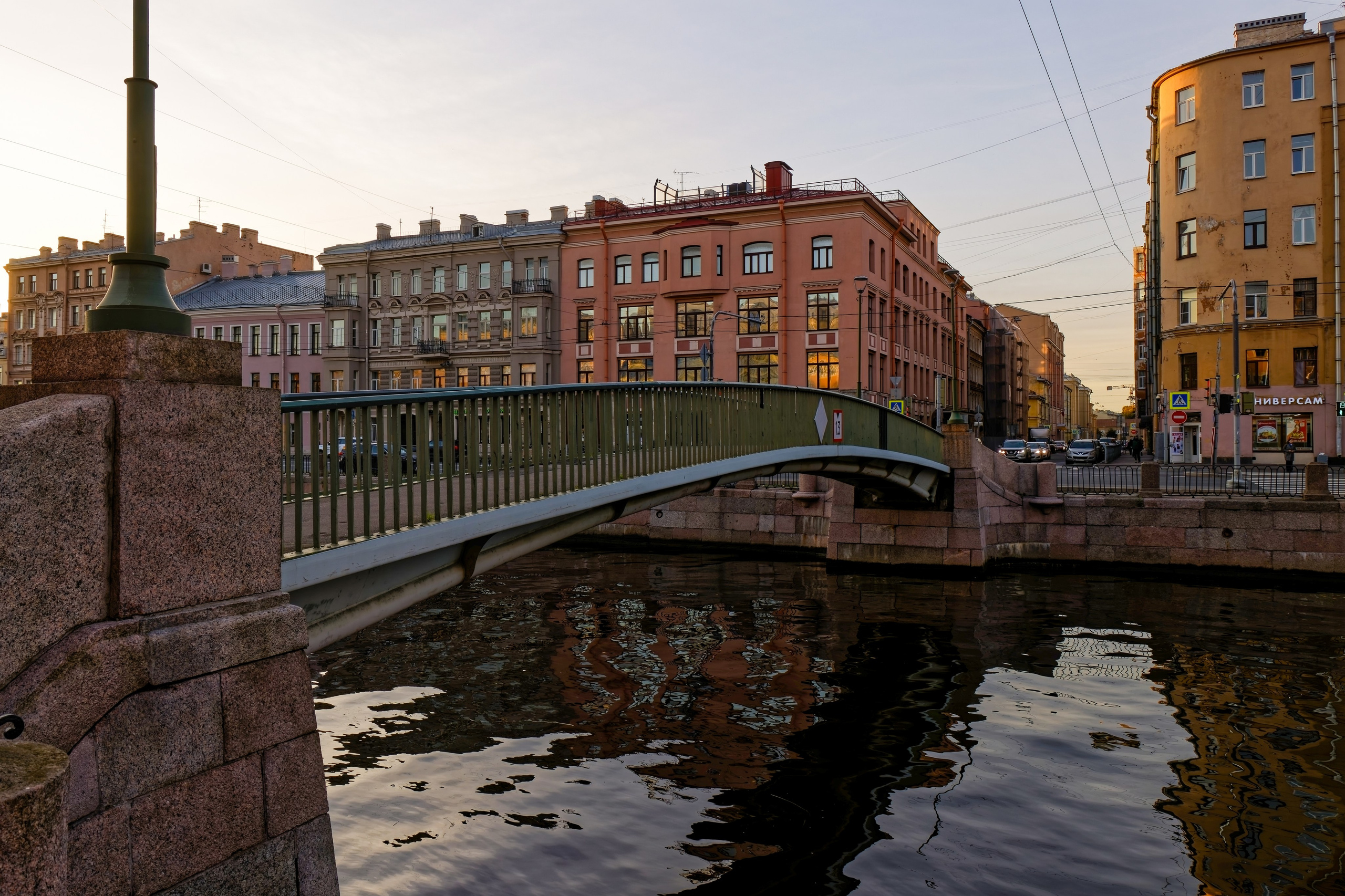 Коломенский мост в Санкт-Петербурге: алюминиевый мост, фото | 812 оттенков Петербурга