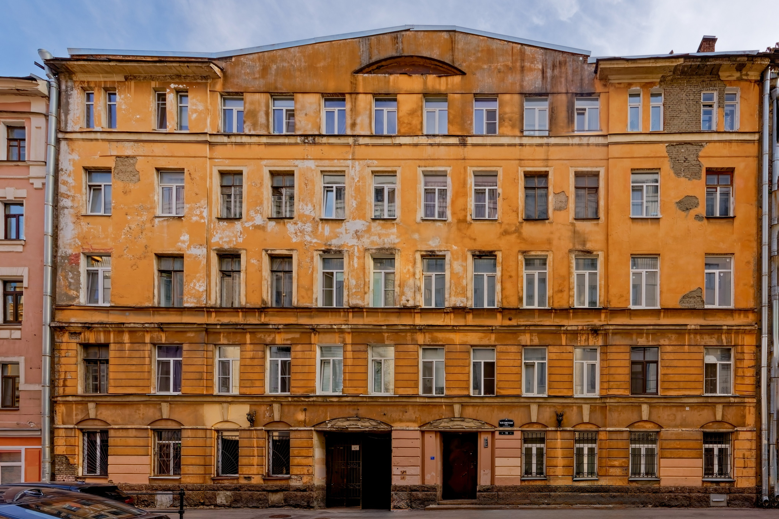 Санкт-Петербург, 10-я Советская, 11. 1911 год. Неоклассицизм. Архитектор Федор Демьянович Павлов