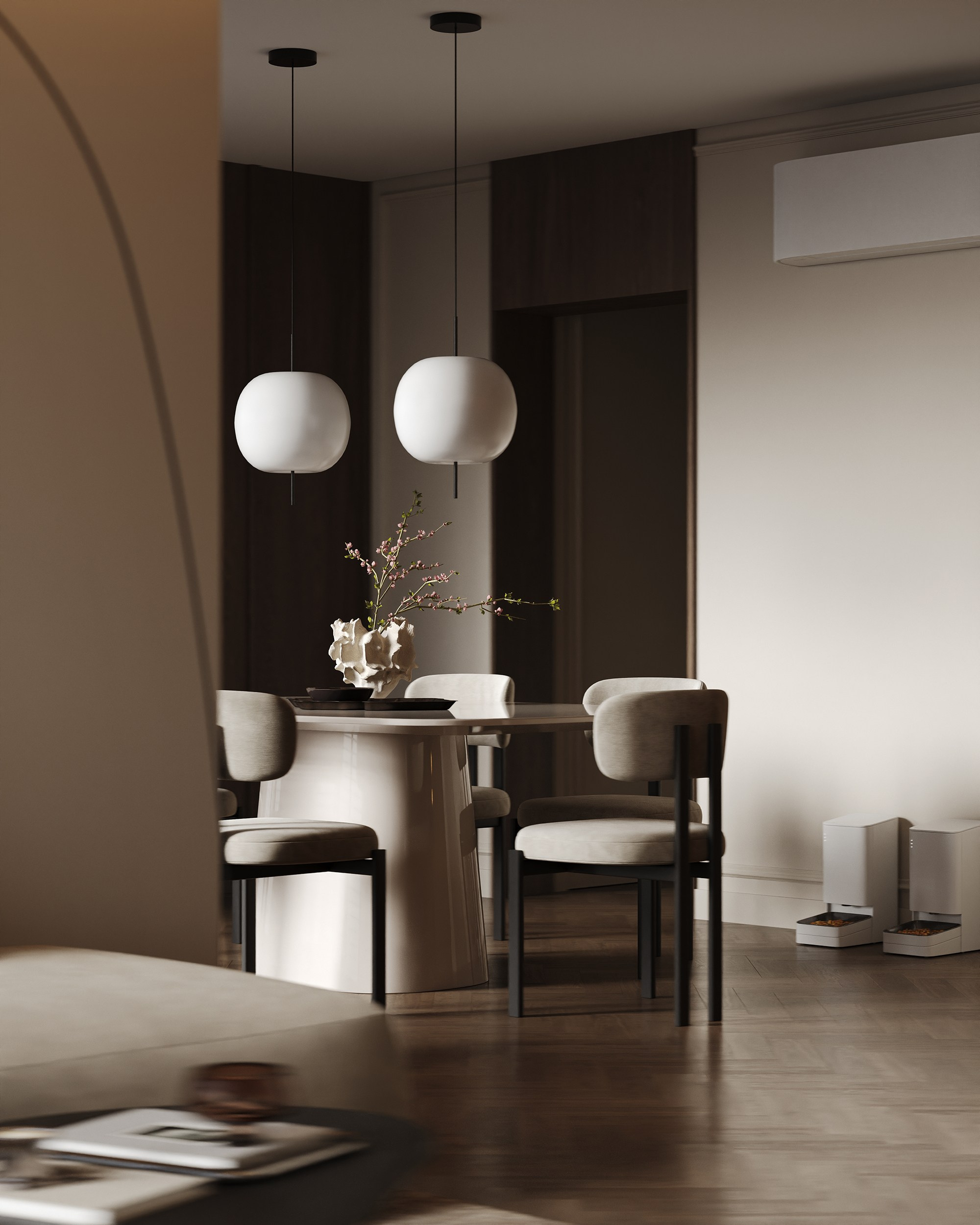 Кухня-гостиная «Одинарка». 3D визуализация интерьера Надежда Соколова