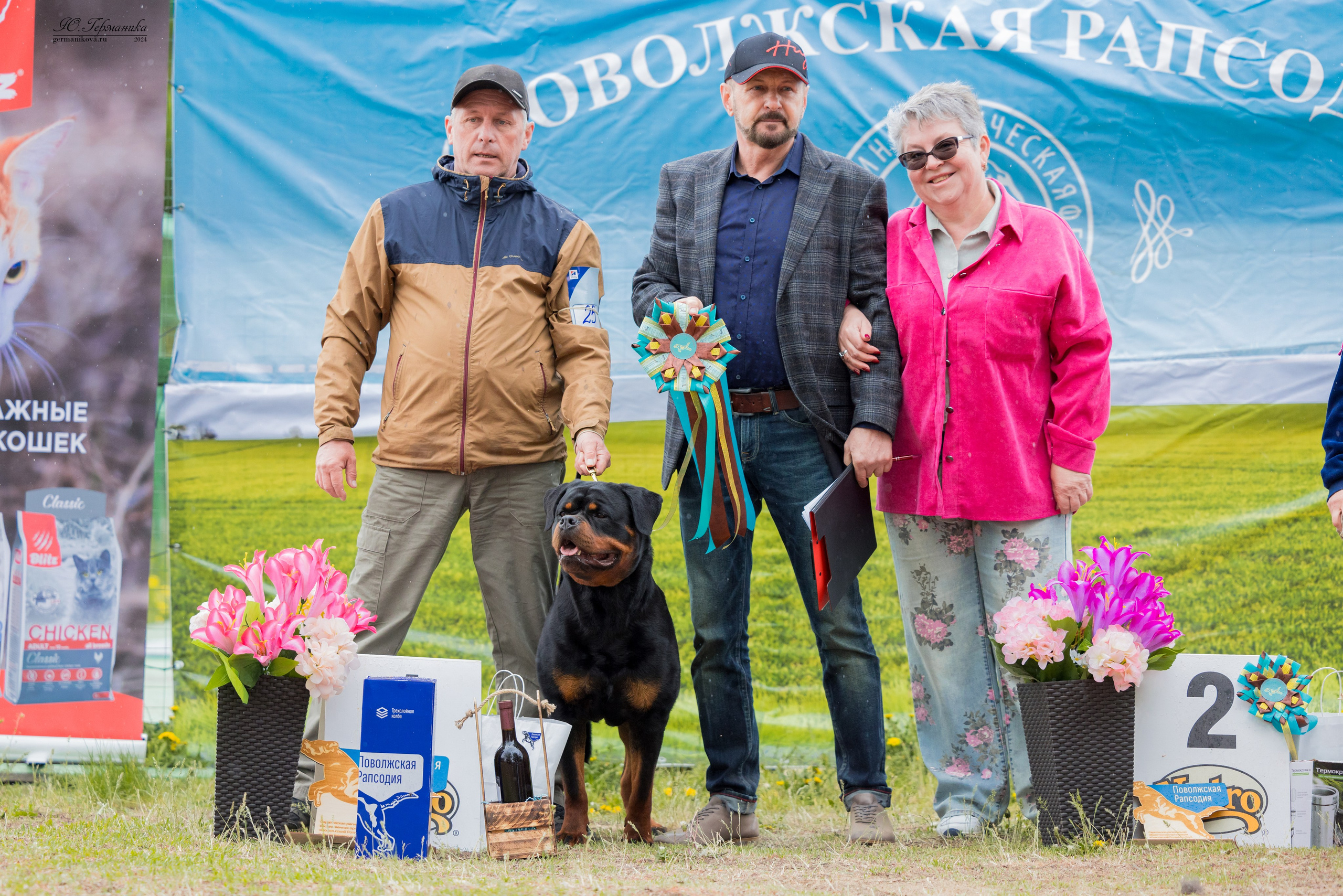 Саратов 2 х моно ротвейлеров 28-29.04.2024. Фотограф-анималист Юлия Германика