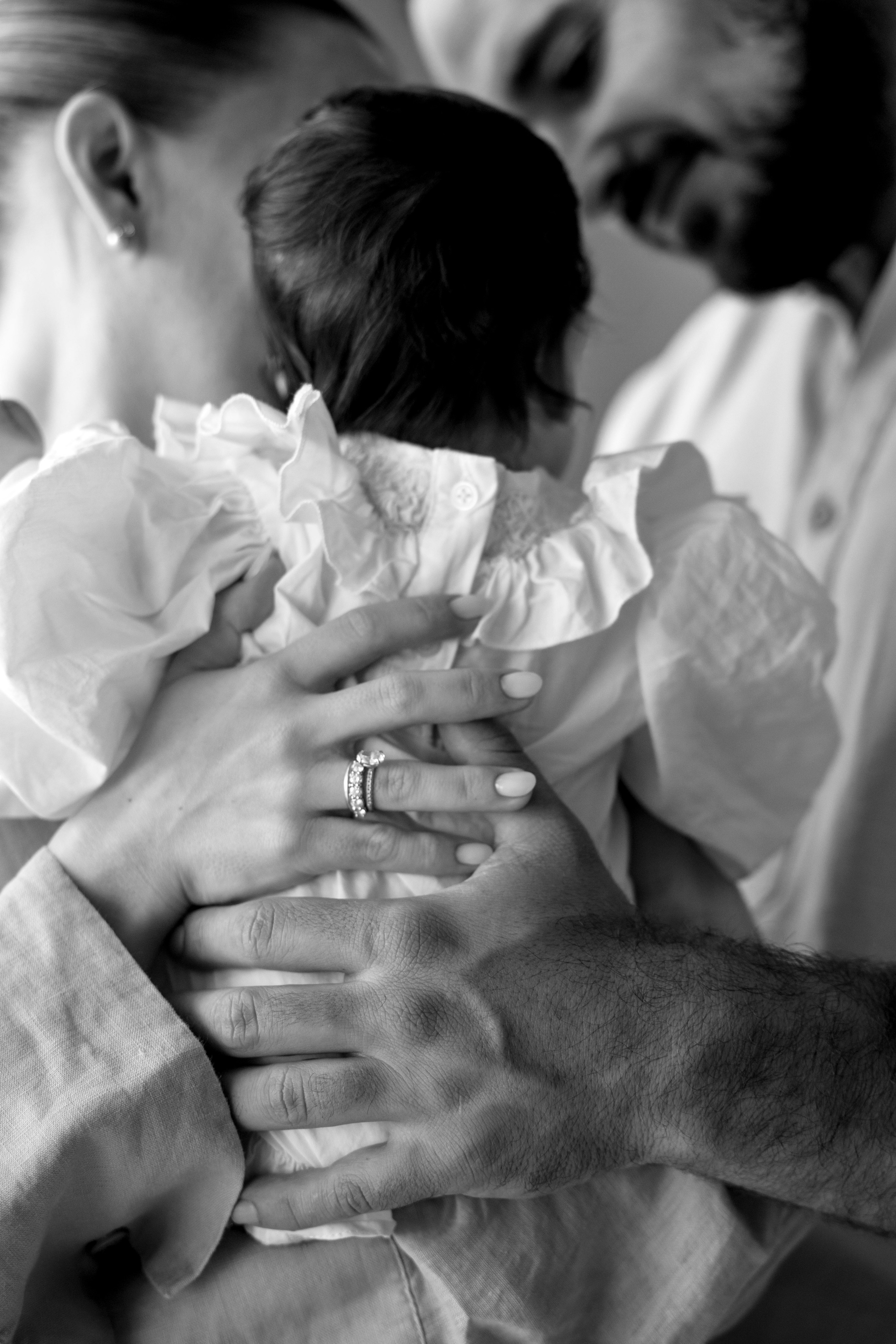 New born family photoshoot at home. Wedding and family photographer