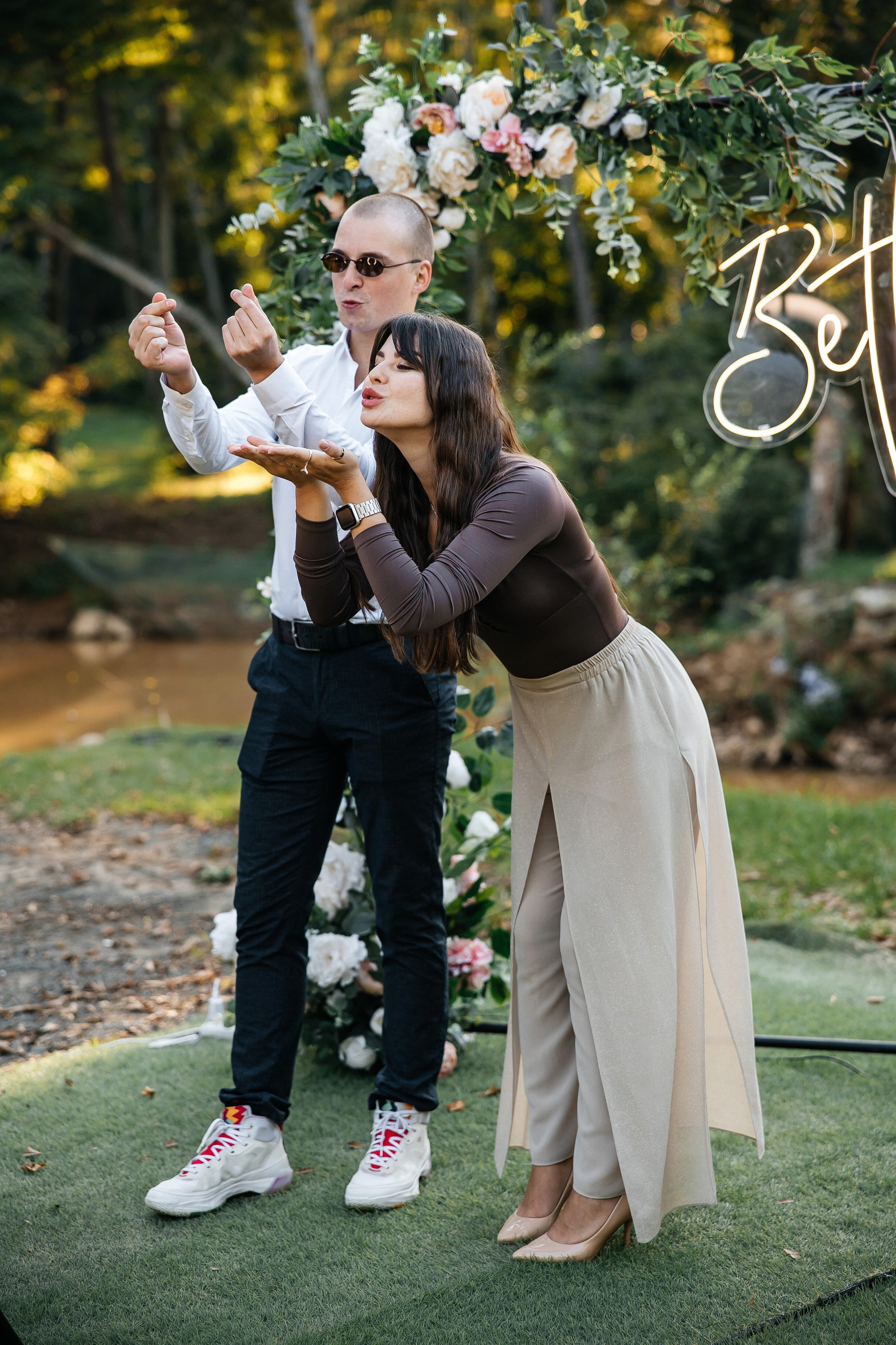 Свадьба на открытом воздухе. Свадебный и семейный фотограф в Москве Олеся Подколзина