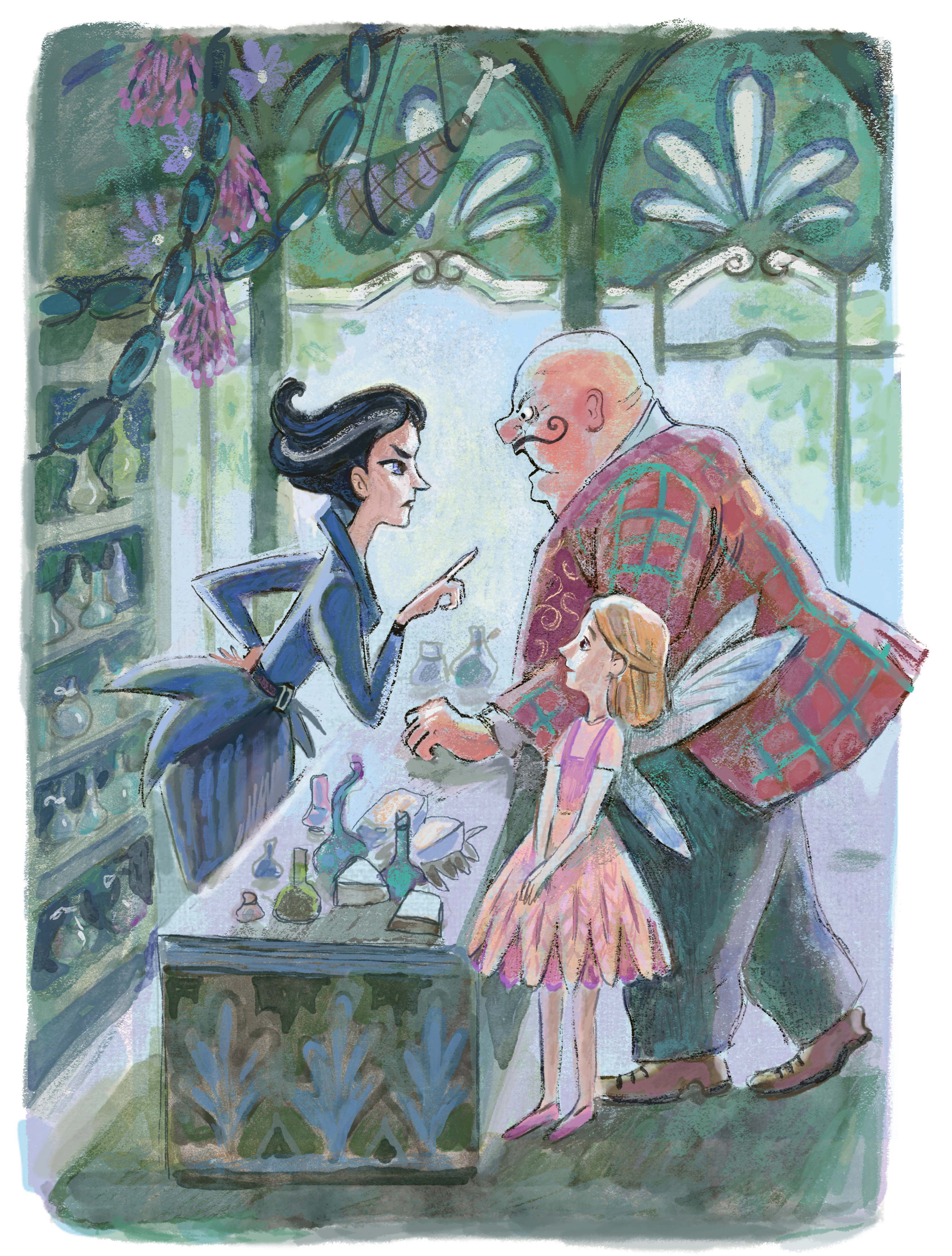 Madame Pamplemousse and Her Incredible Edibles. Анна Гантимурова иллюстратор, театральный видеохудожник мультипликатор