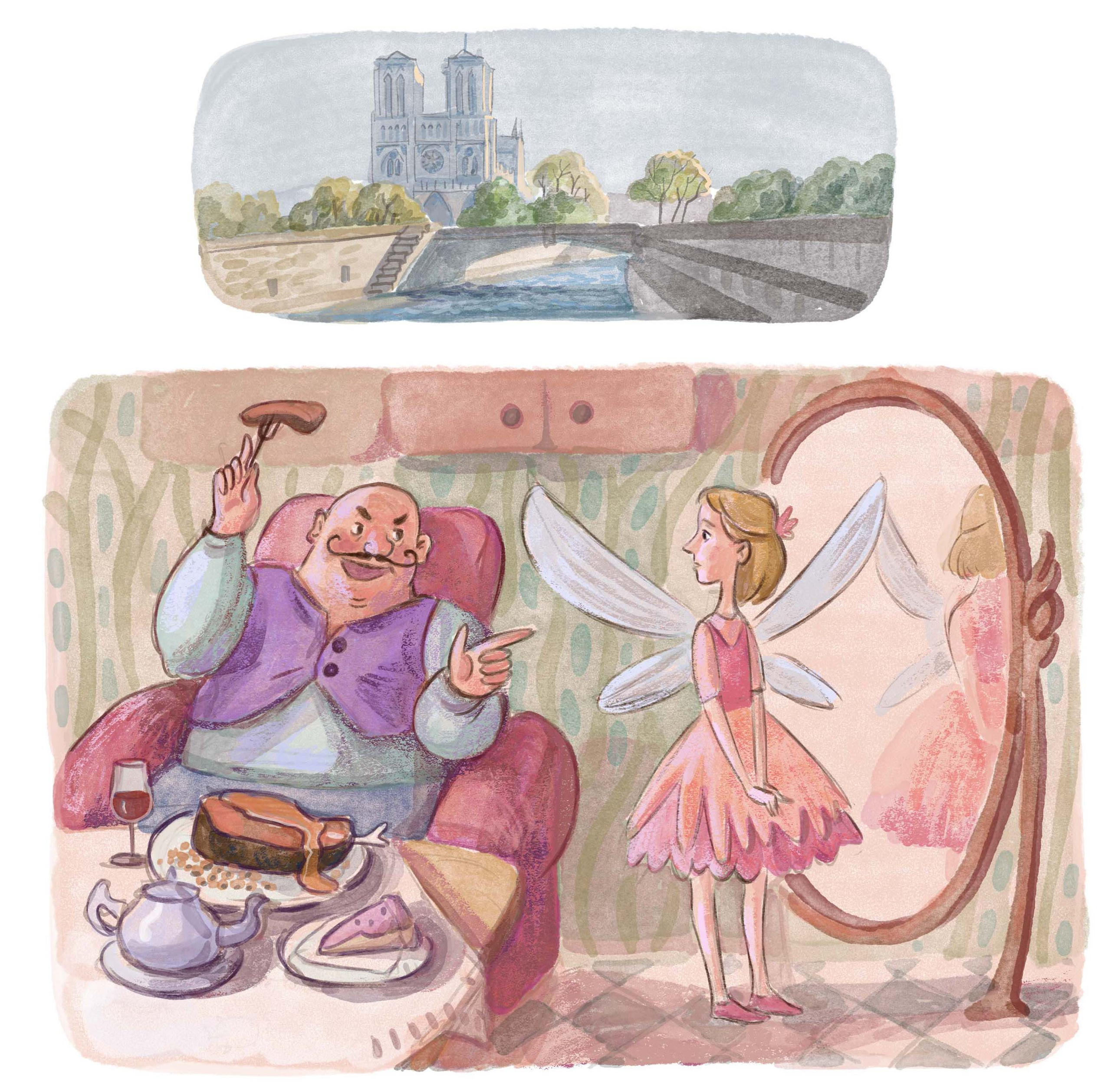 Madame Pamplemousse and Her Incredible Edibles. Анна Гантимурова иллюстратор, театральный видеохудожник мультипликатор