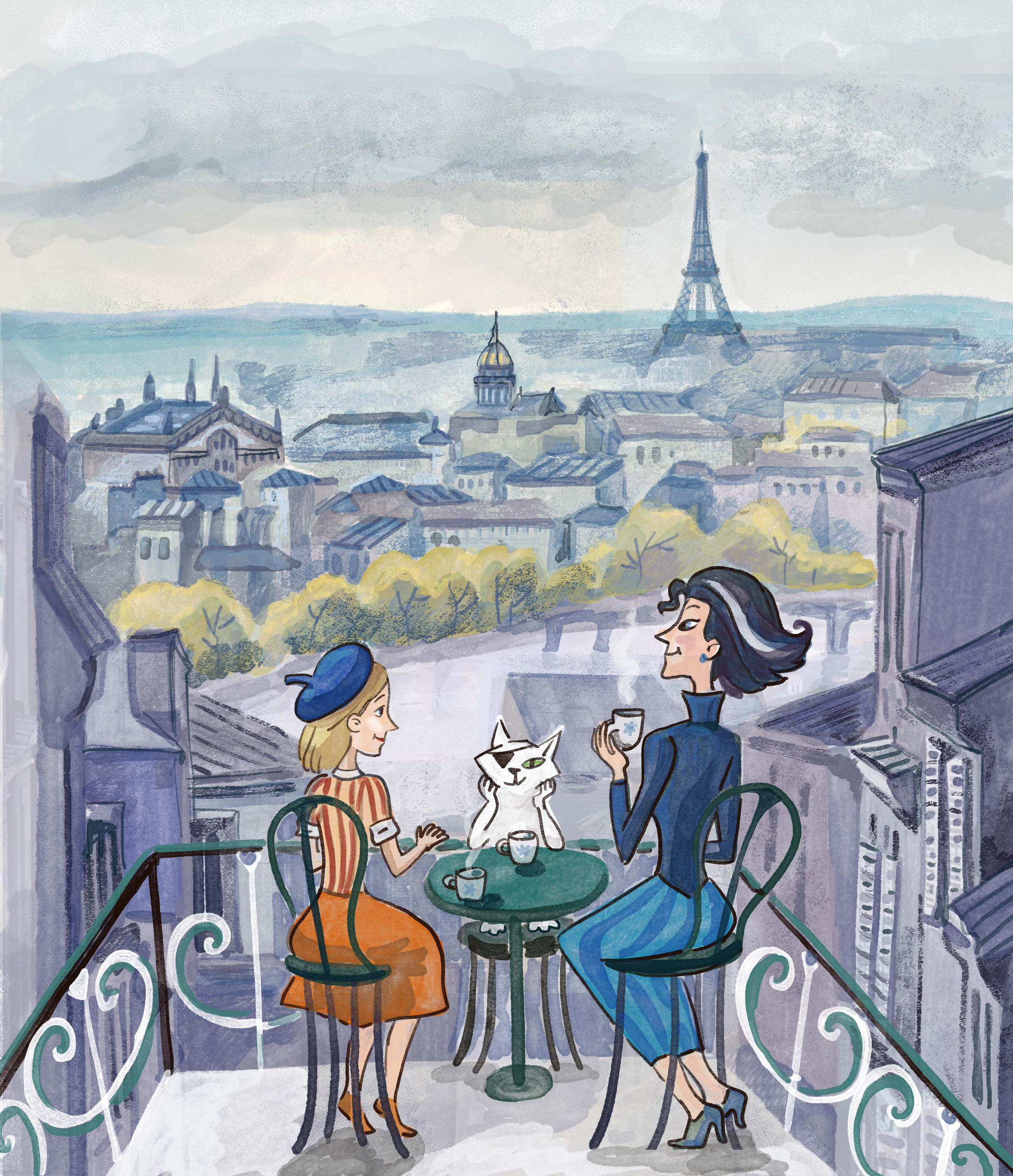 Madame Pamplemousse and Her Incredible Edibles. Анна Гантимурова иллюстратор, театральный видеохудожник мультипликатор