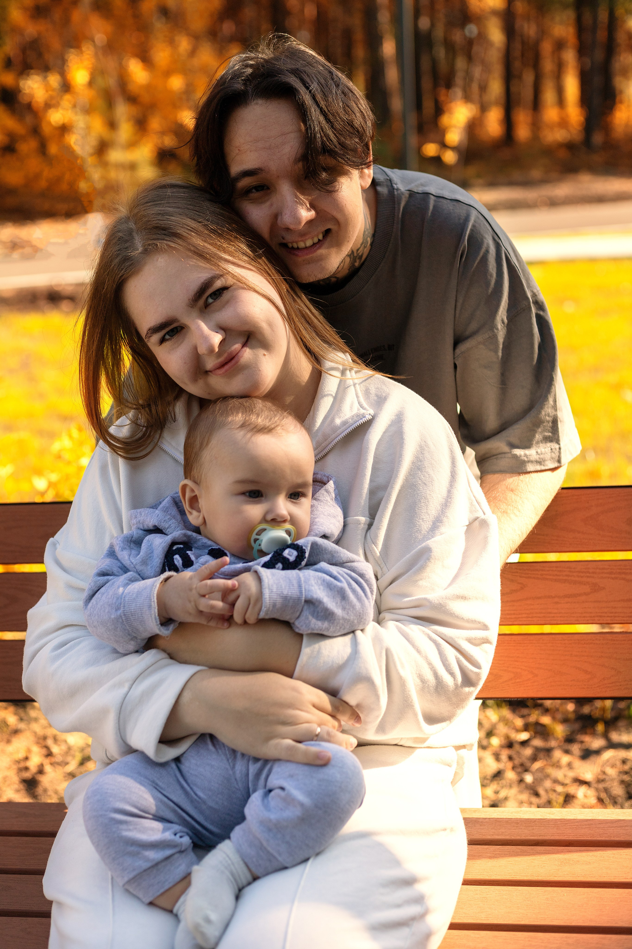 Семейная осенняя фотосессия. Фотограф Ангарск Александра Зарубина