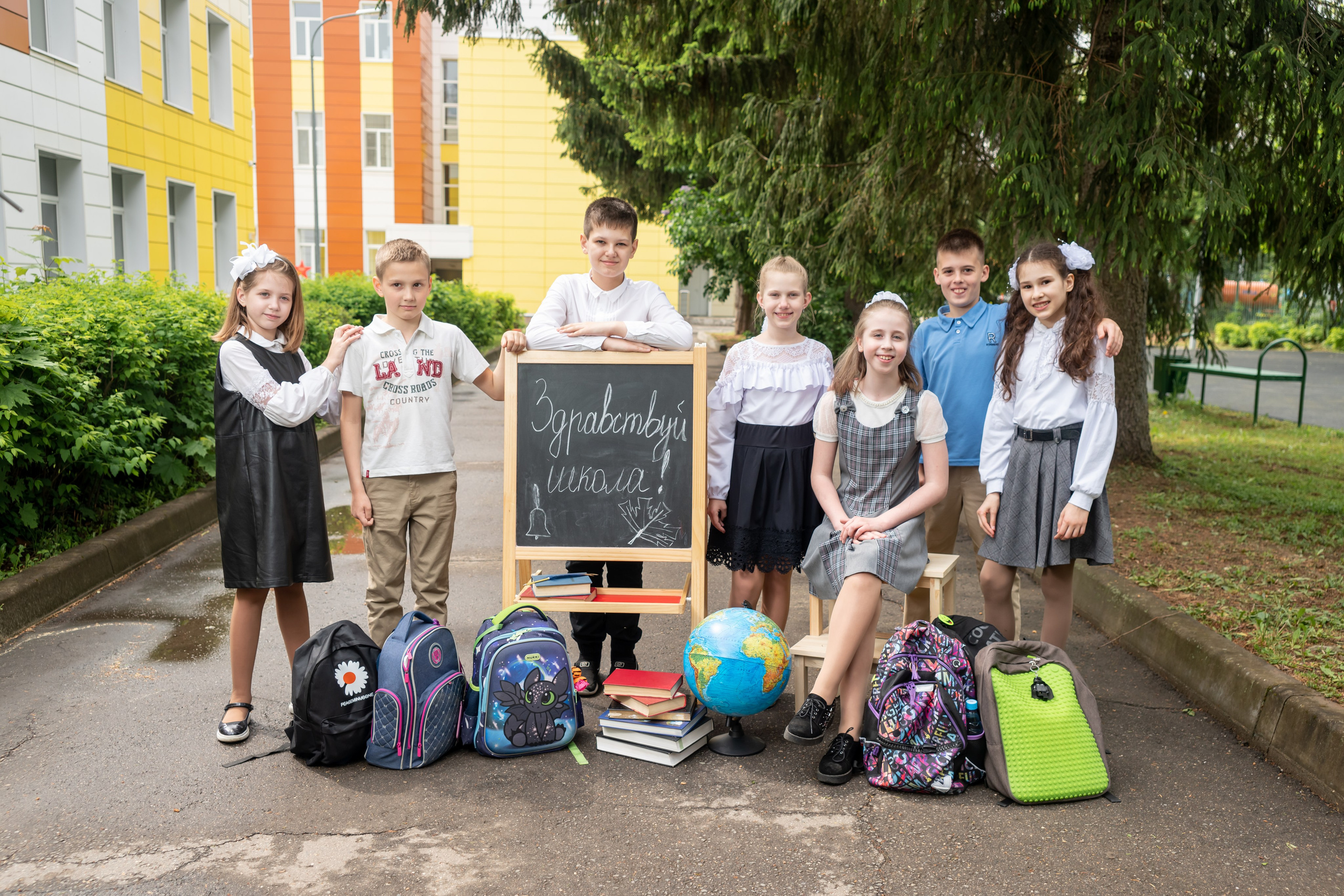 Школьные фотокниги. Семейный и детский фотограф в Москве Евгения Миронова