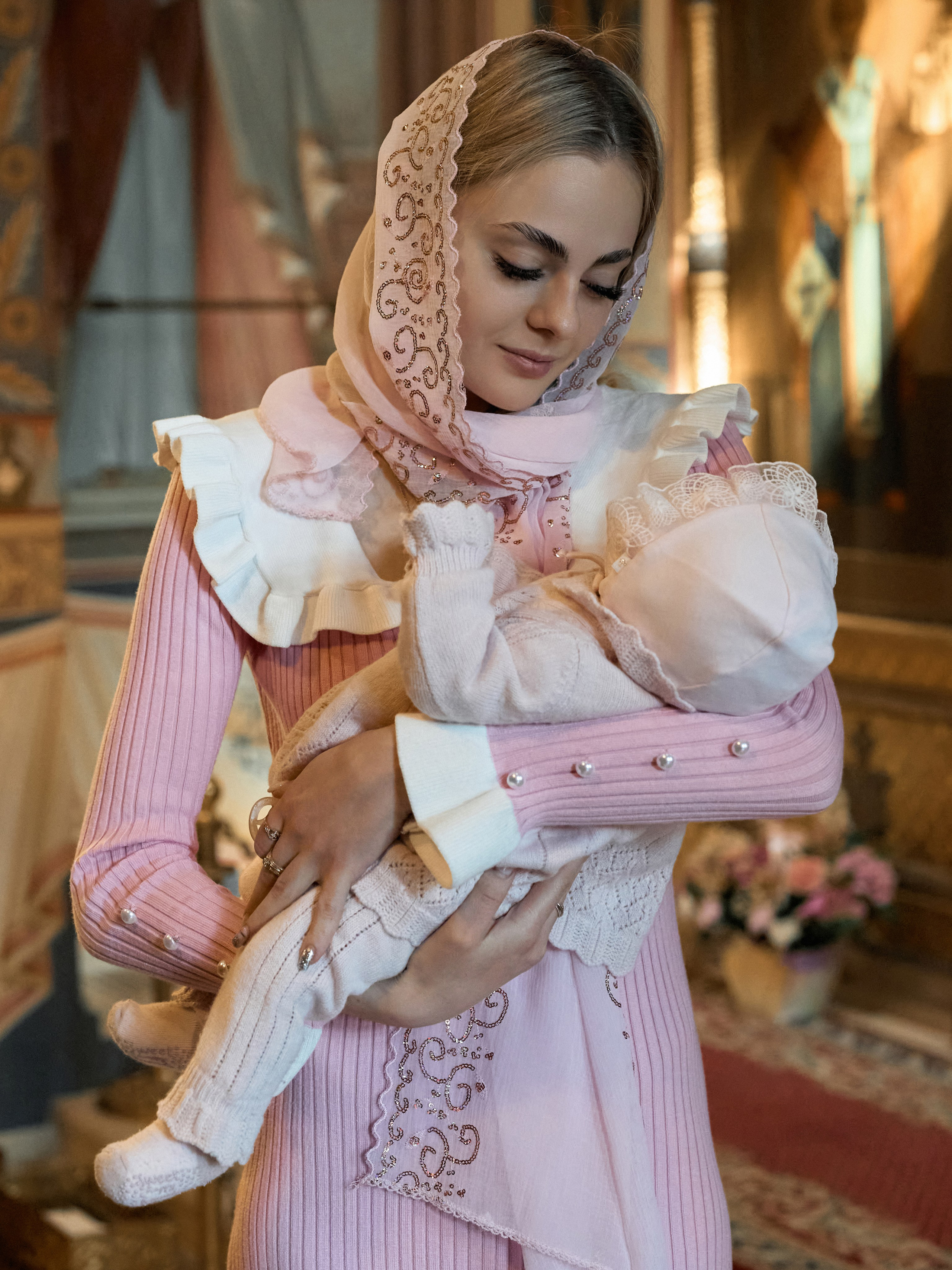Таинство крещения Есении. Фотограф в Москве — Марина Цветкова