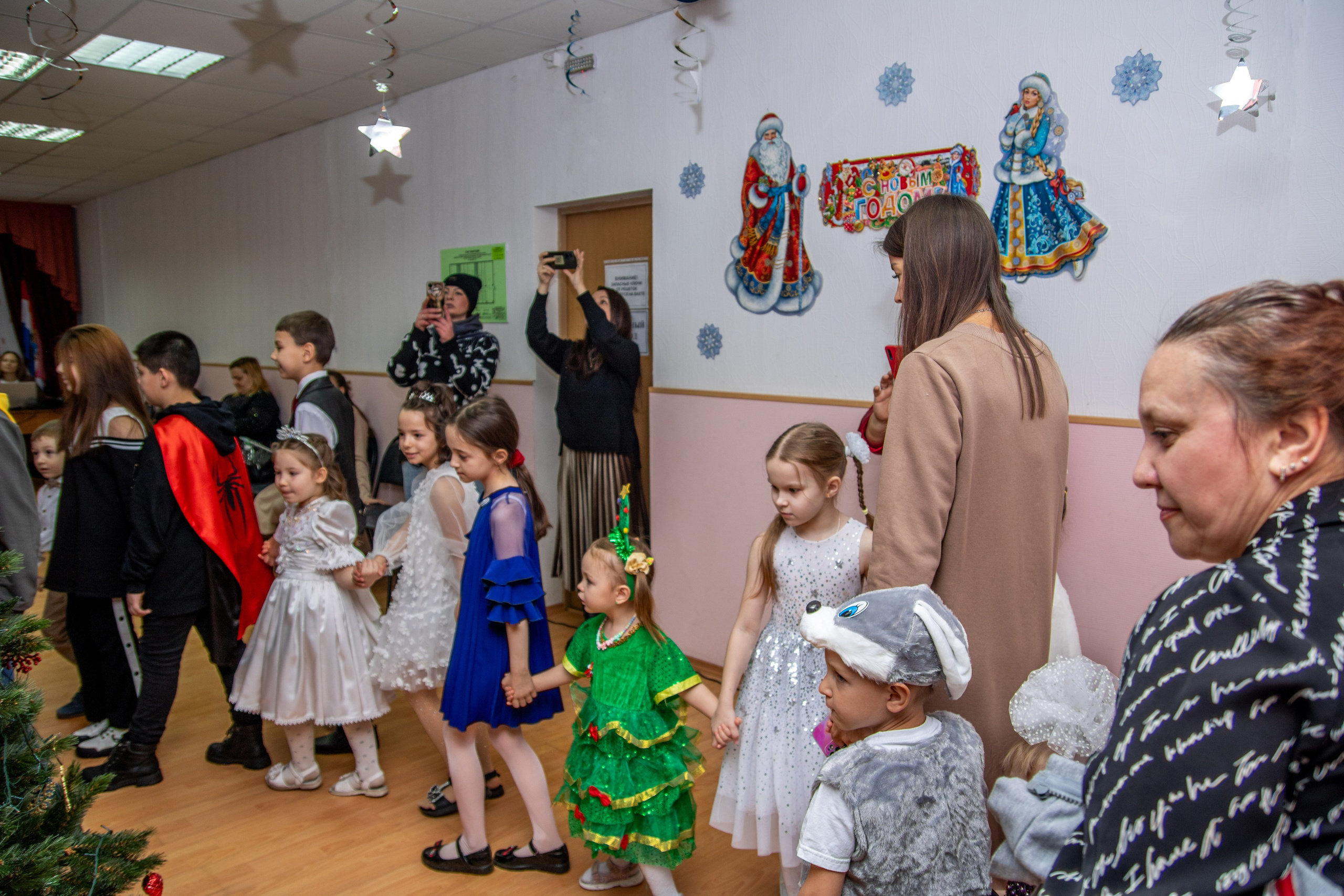 Детский праздник и ёлка желаний при участии Роснефть. Фотограф в Самаре Алексей Головачёв