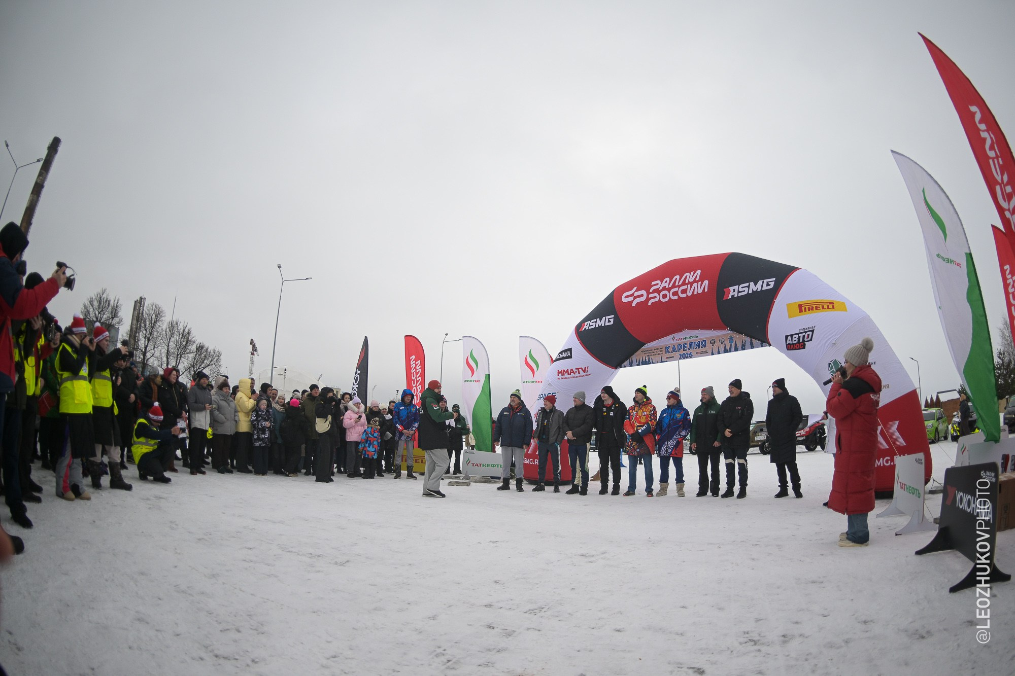 Rally Karelia 2026. Sports photographer Leonid Zhukov