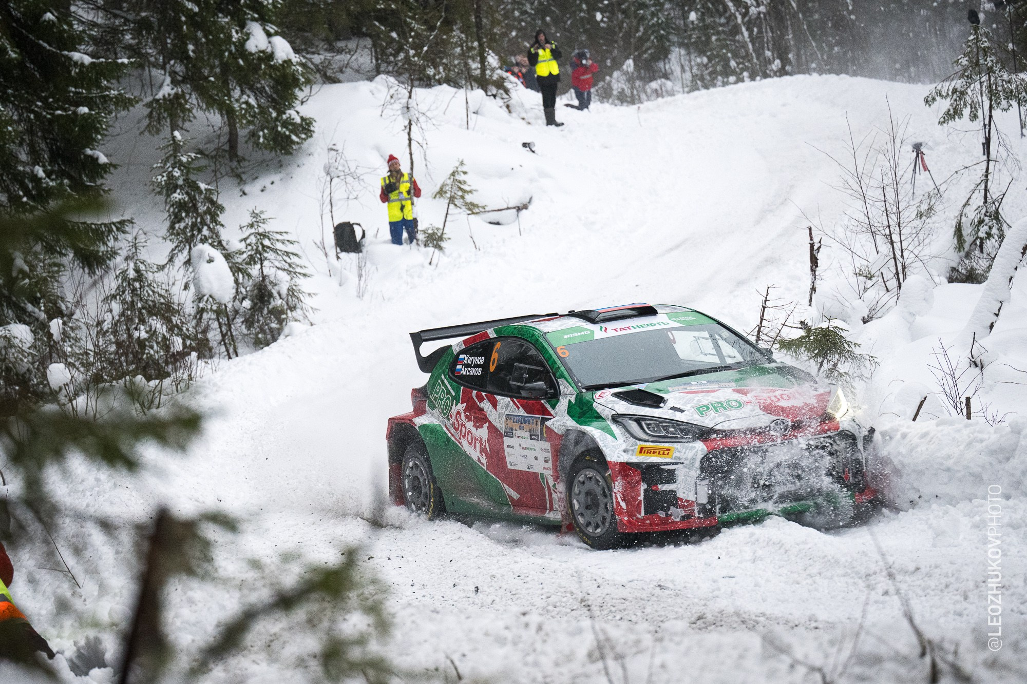 Rally Karelia 2026. Sports photographer Leonid Zhukov