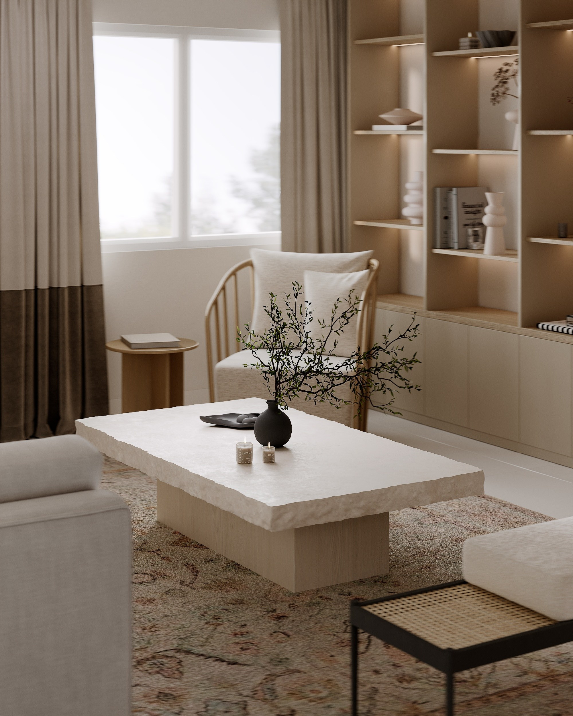 Kitchen/living/Maiami/Florida. Solovets visualization