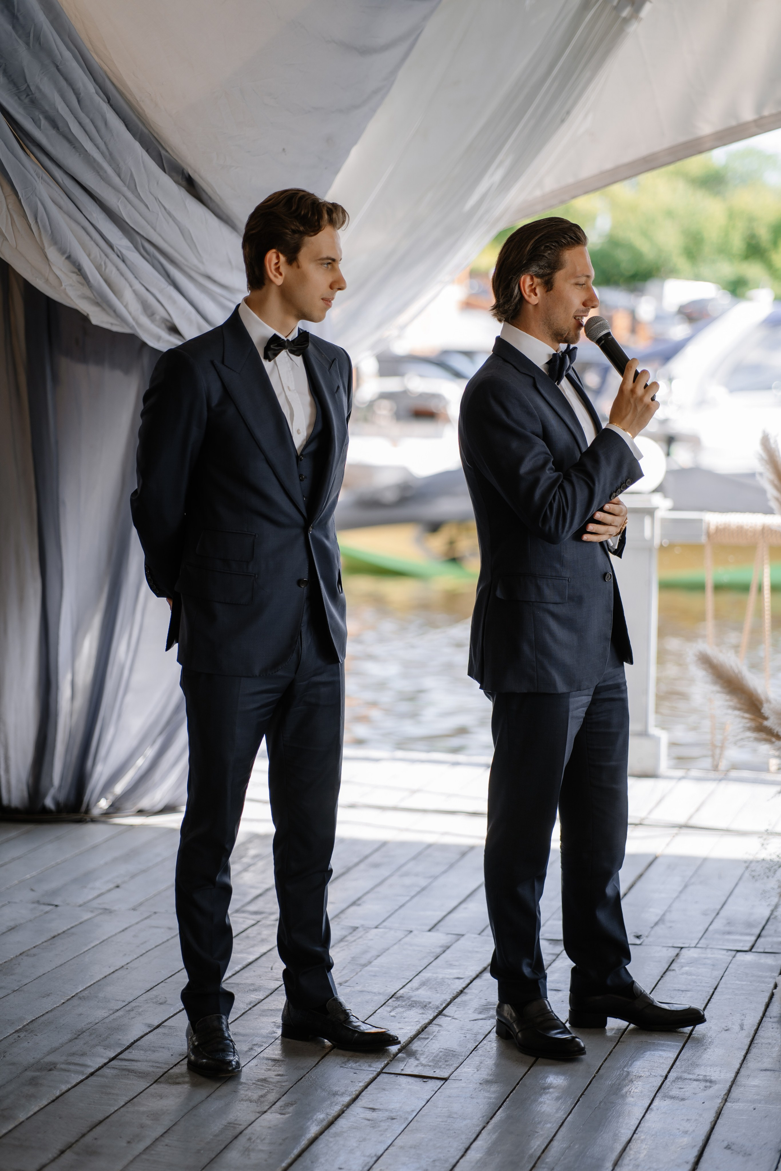 Выездная регистрация свадьбы в ресторане River Club Moscow. Свадебный и семейный фотограф в Москве Светлана Зоткина