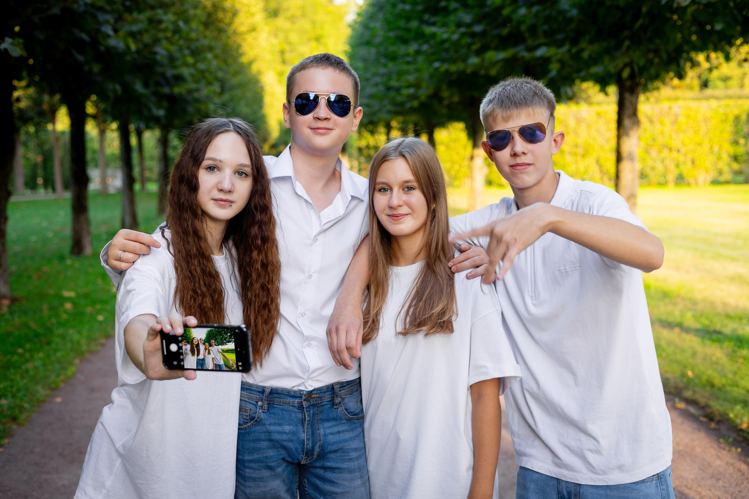 Екатерининский парк. Выпускные альбомы. Школьный и семейный фотограф Виктория Игнатьева