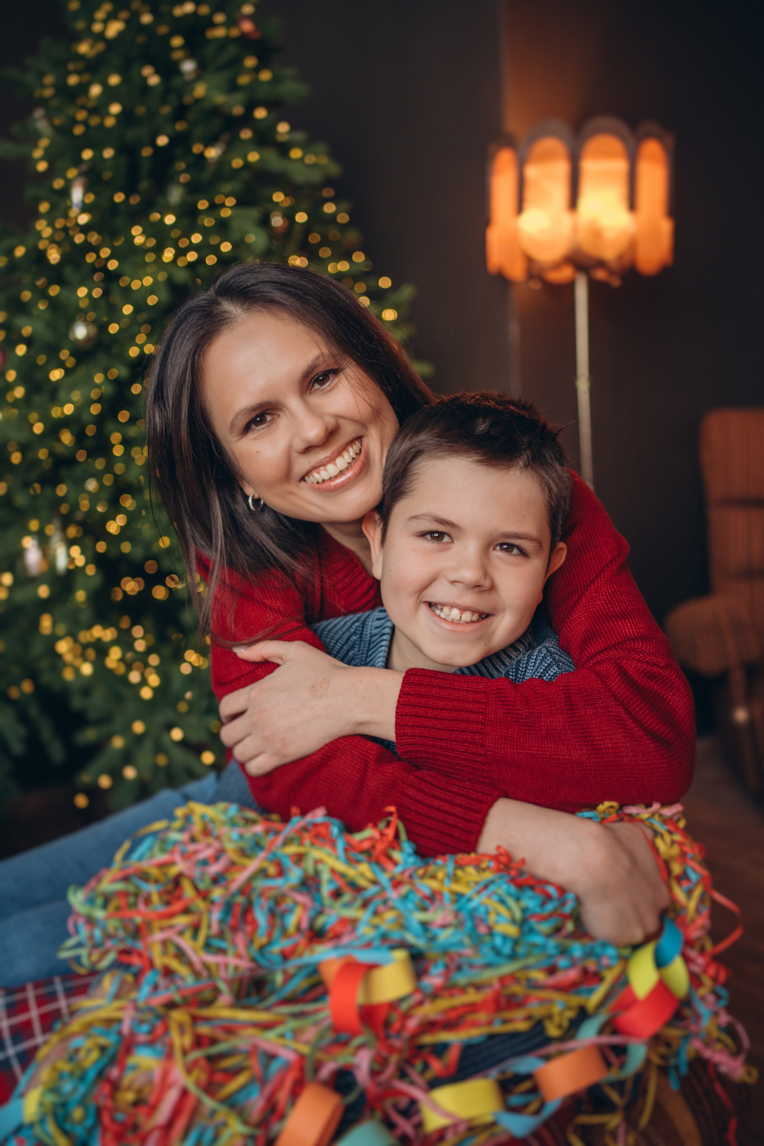 Новогодняя история. Семейный фотограф, фотосессия беременности в Новосибирске Кристина Киб