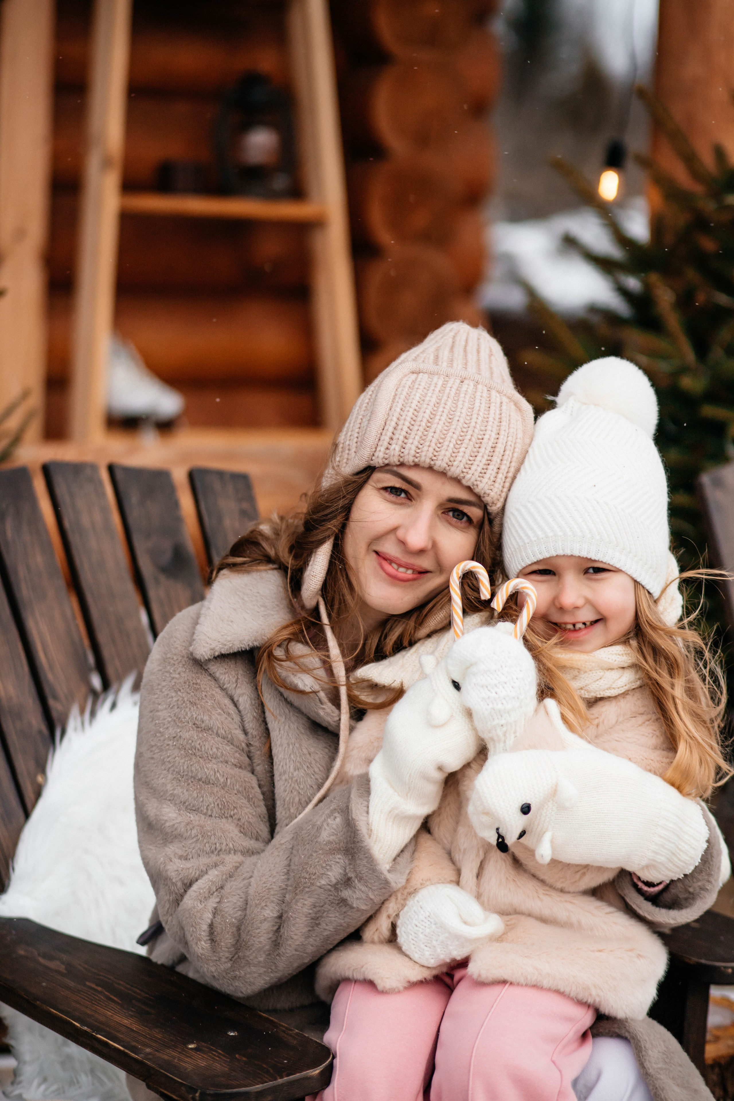 Зимнее мама+доча. Свадебный и семейный фотограф Витебск