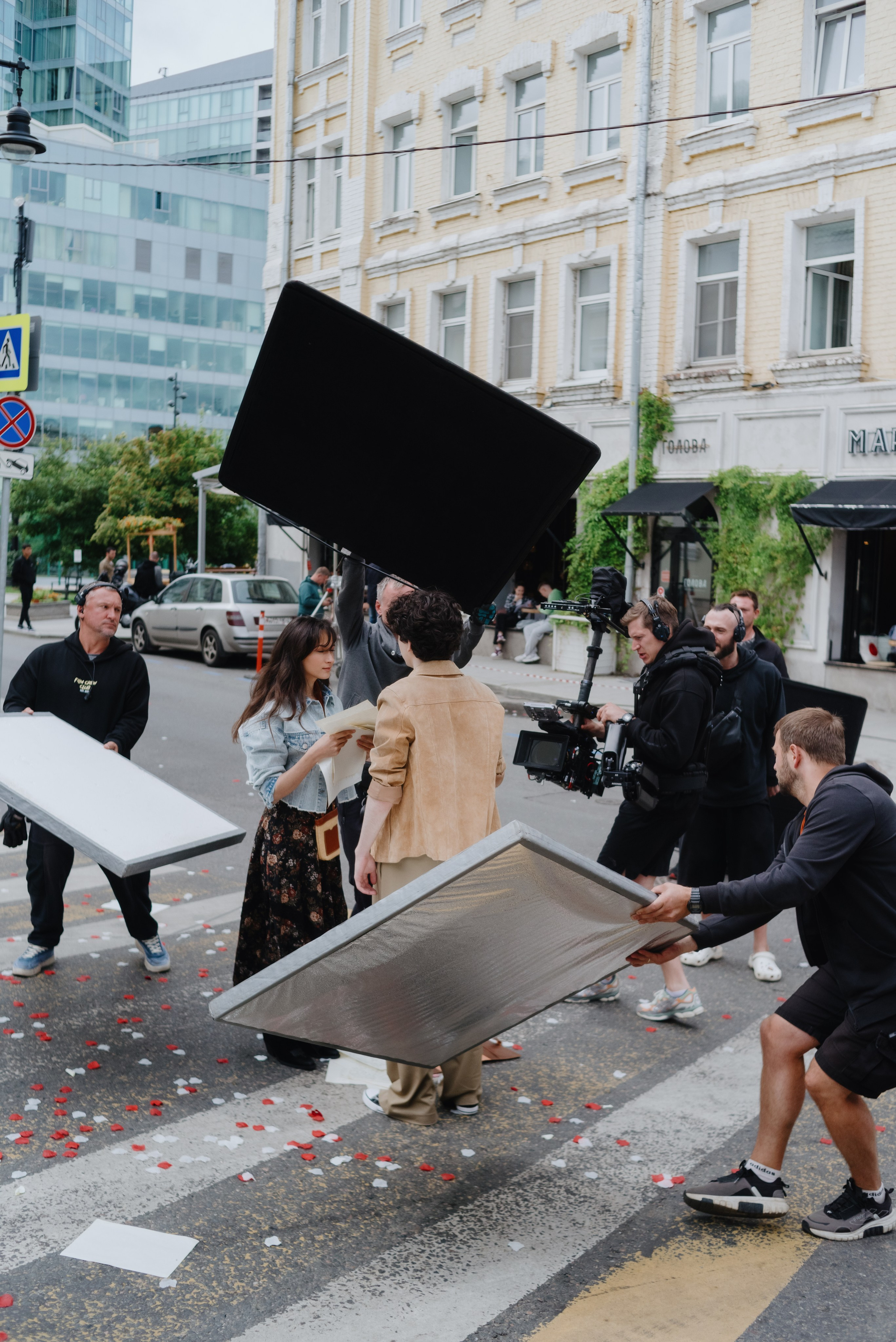 Бэкстейдж съемки клипа. Фотограф в Москве