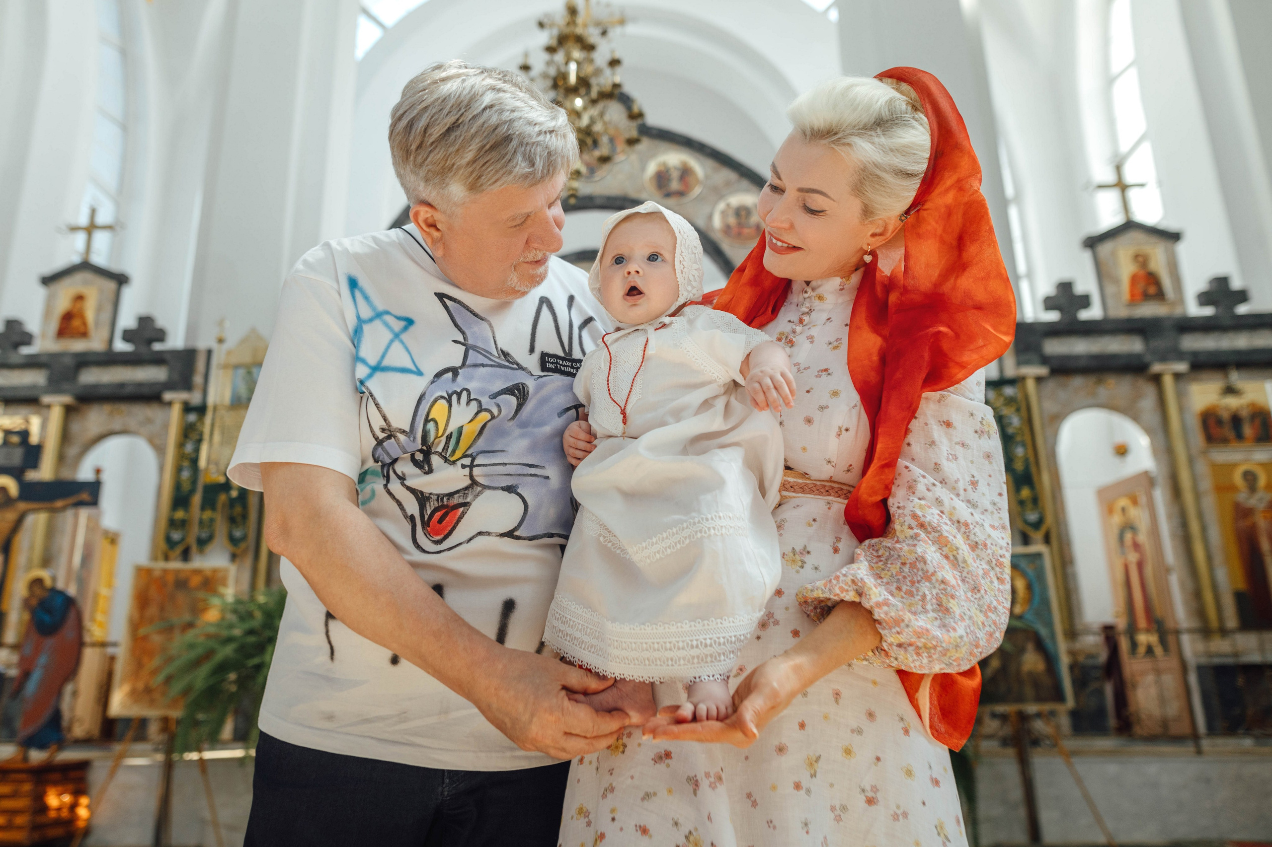 Крещение Мишель, гп. Ивенец, храм Ефросинии Полоцкой, август 2025