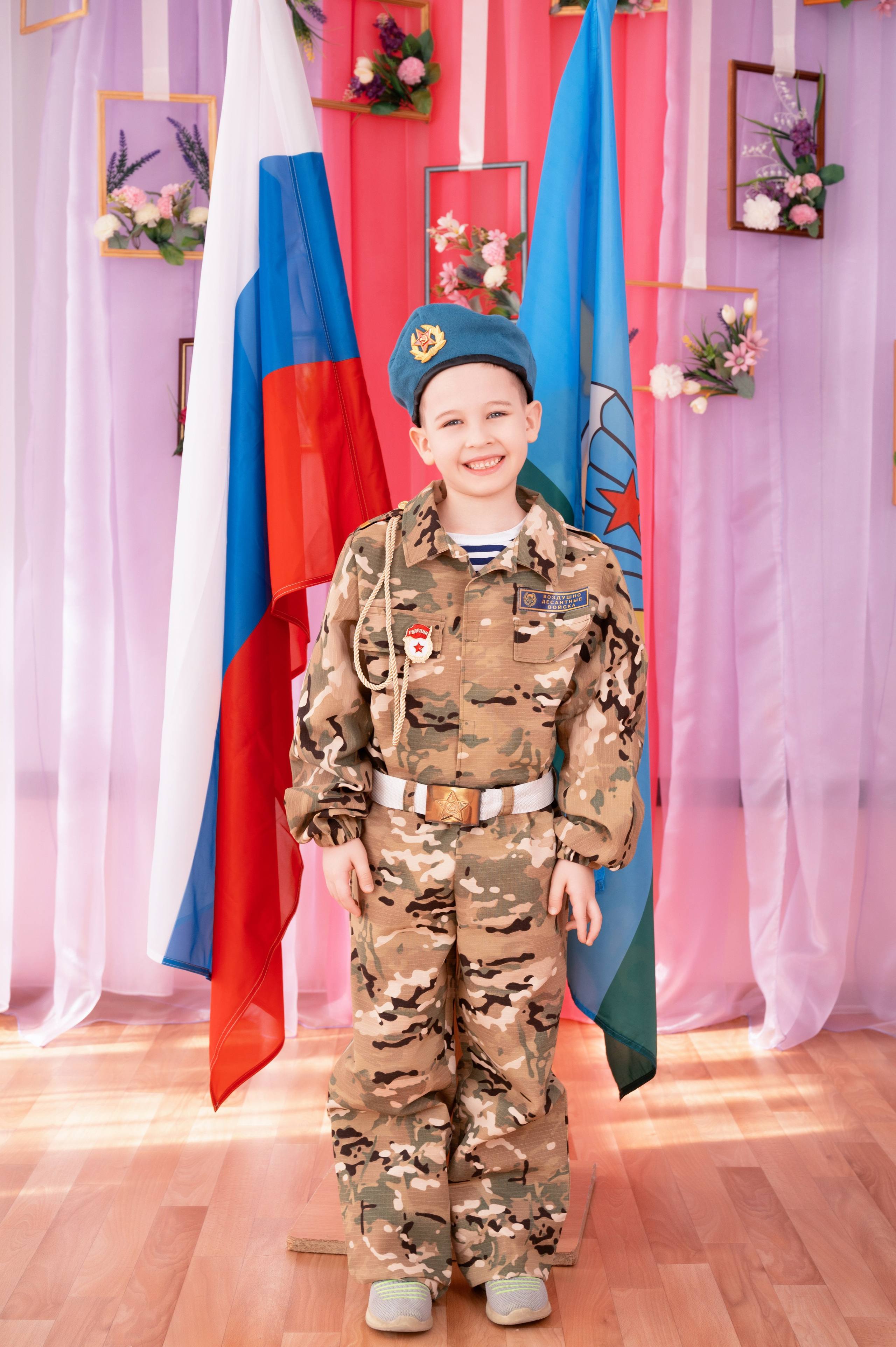 Детский сад «Радость», кадетская группа. Детский фотограф. «Ожившие» фото, г. Нижневартовск