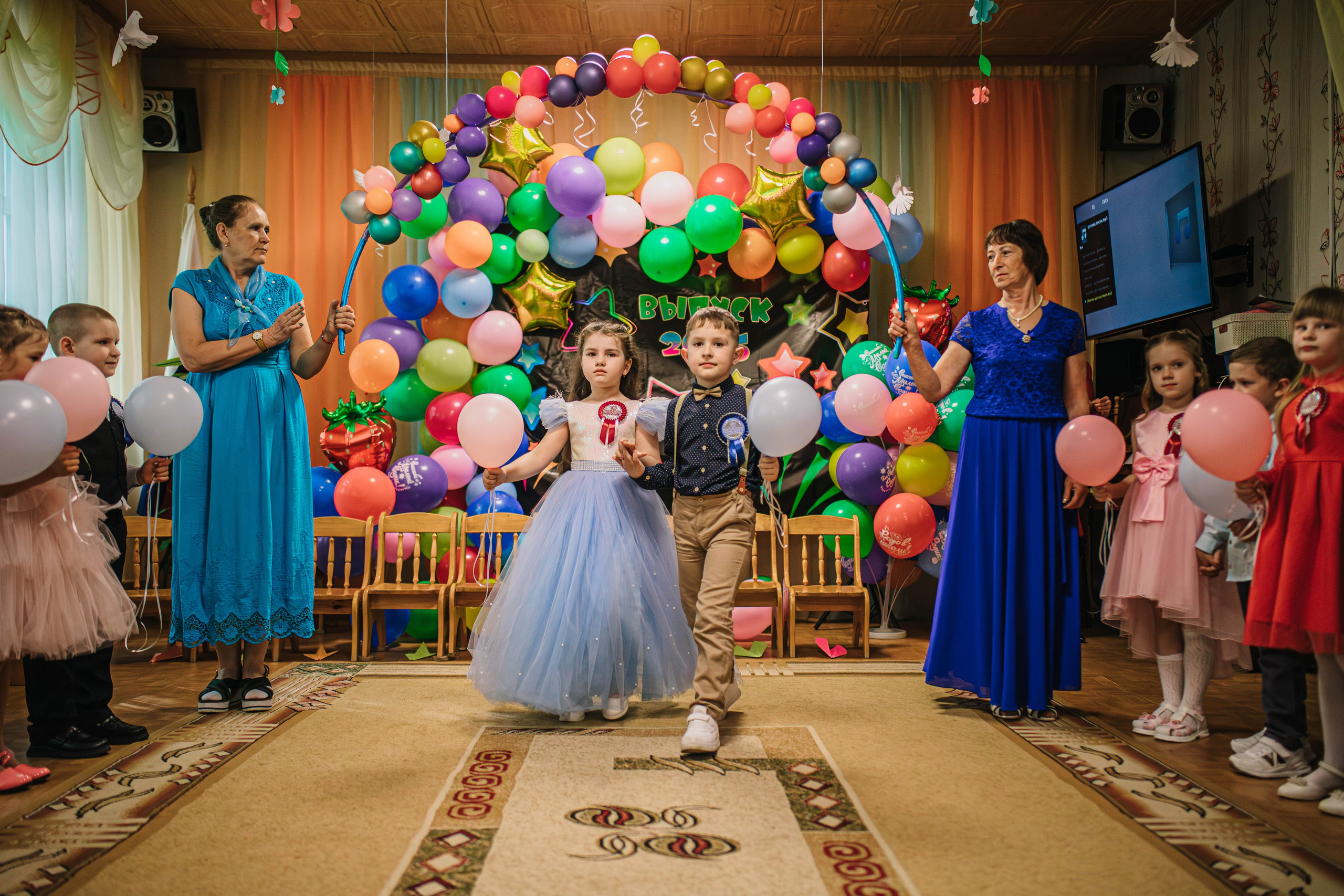Выпускной в детском садике Светлячок г. Пустошка. Фотограф Дарья Маташкова