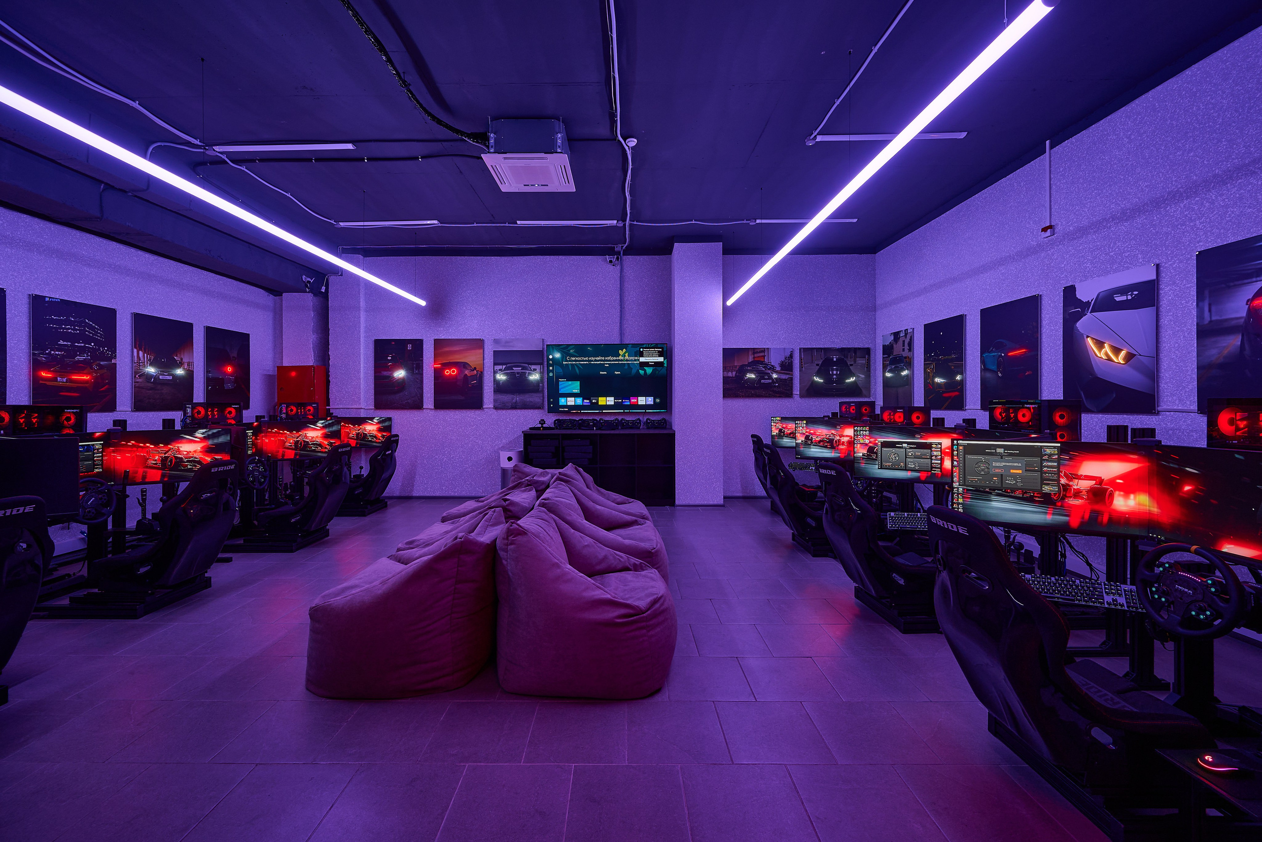 РЕЙСИМ Гоночные автосимуляторы. Интерьерный фотограф в Краснодаре