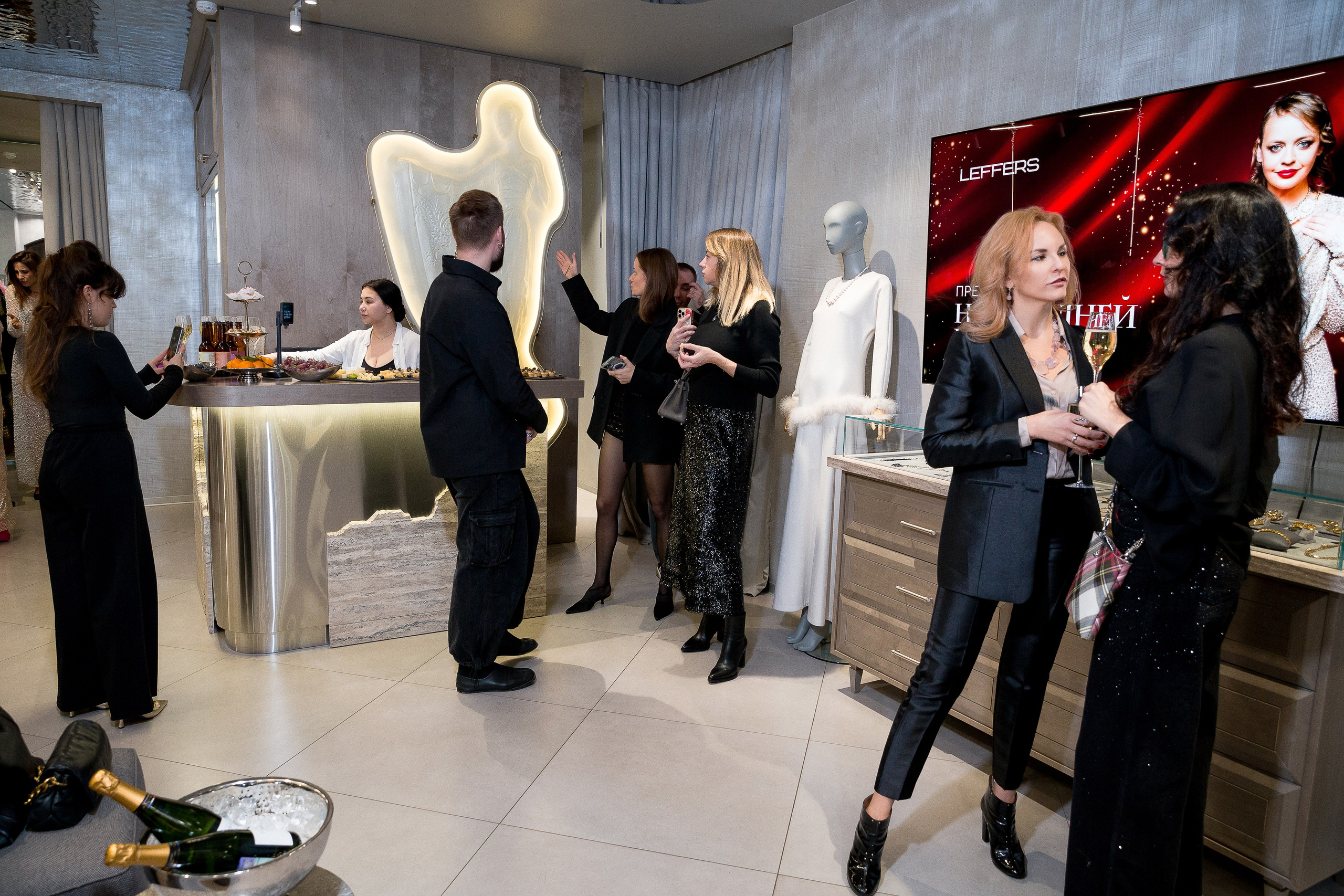 Leffers. Презентация новогодней капсулы. Репортажный Фотограф Александр Назаров. Москва и М.О