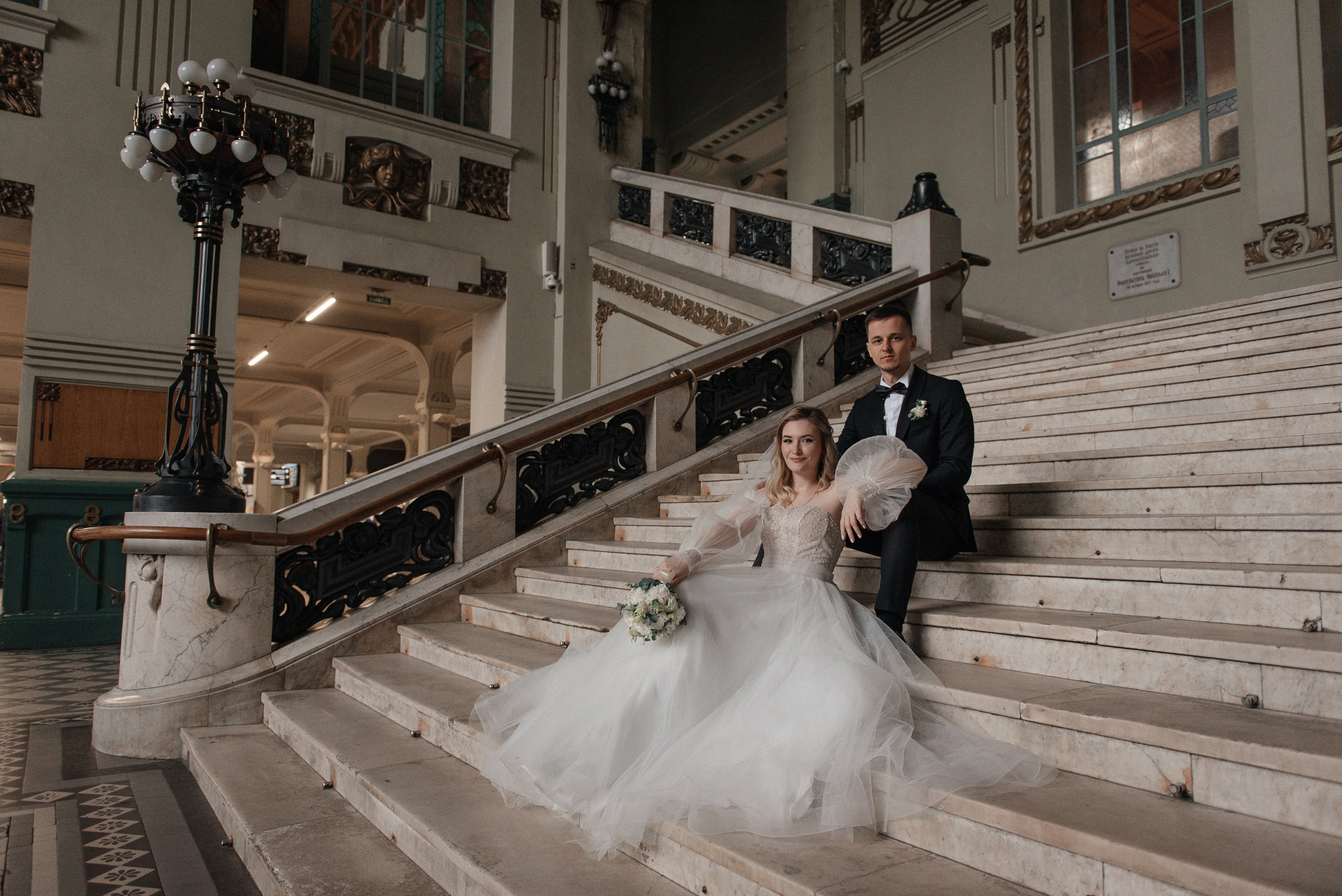 свадебная фотосессия на Витебском вокзале