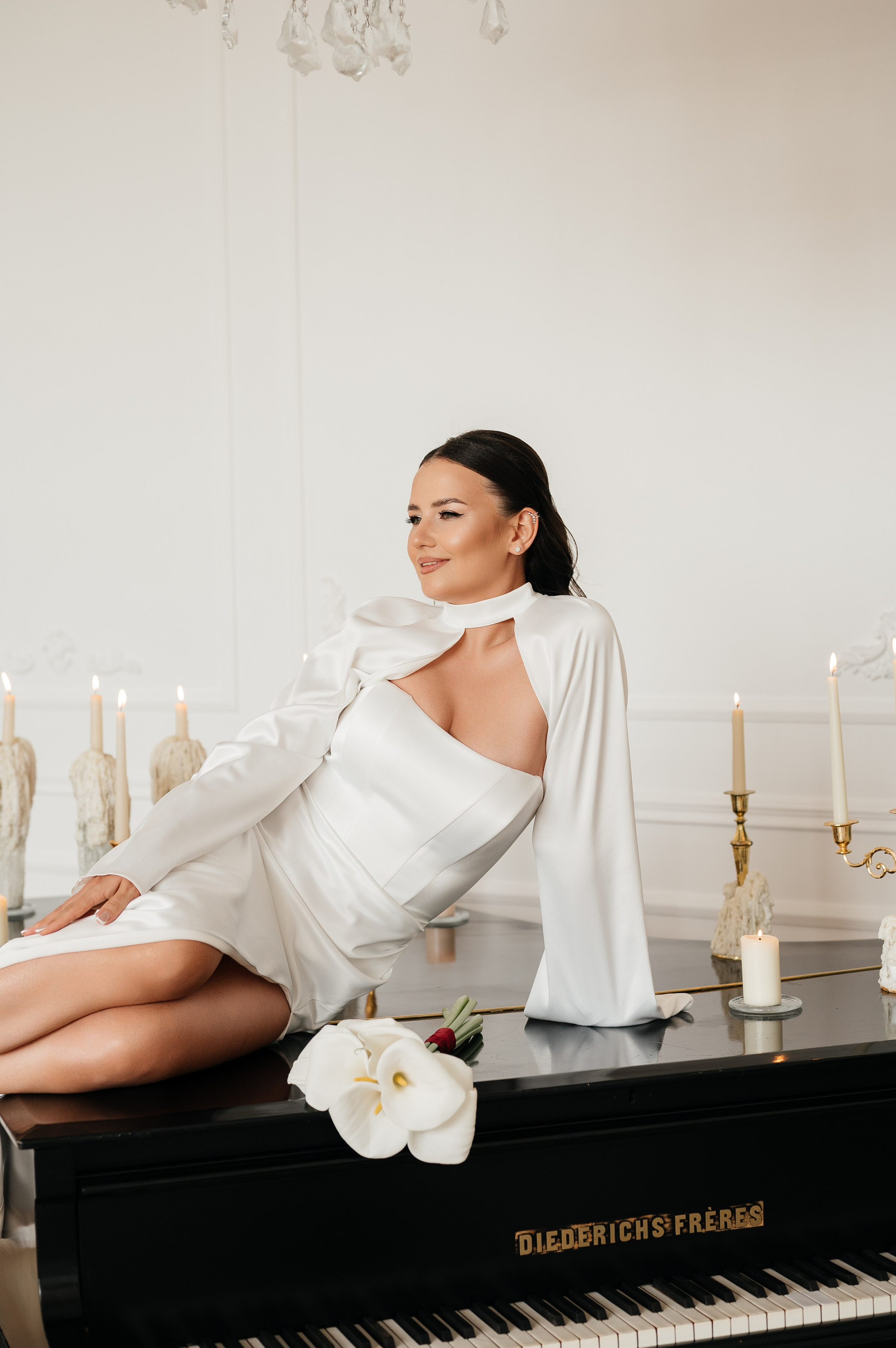 Свадебная фотосессия в студии. Свадебный и семейный фотограф в Краснодаре Алина Мельник