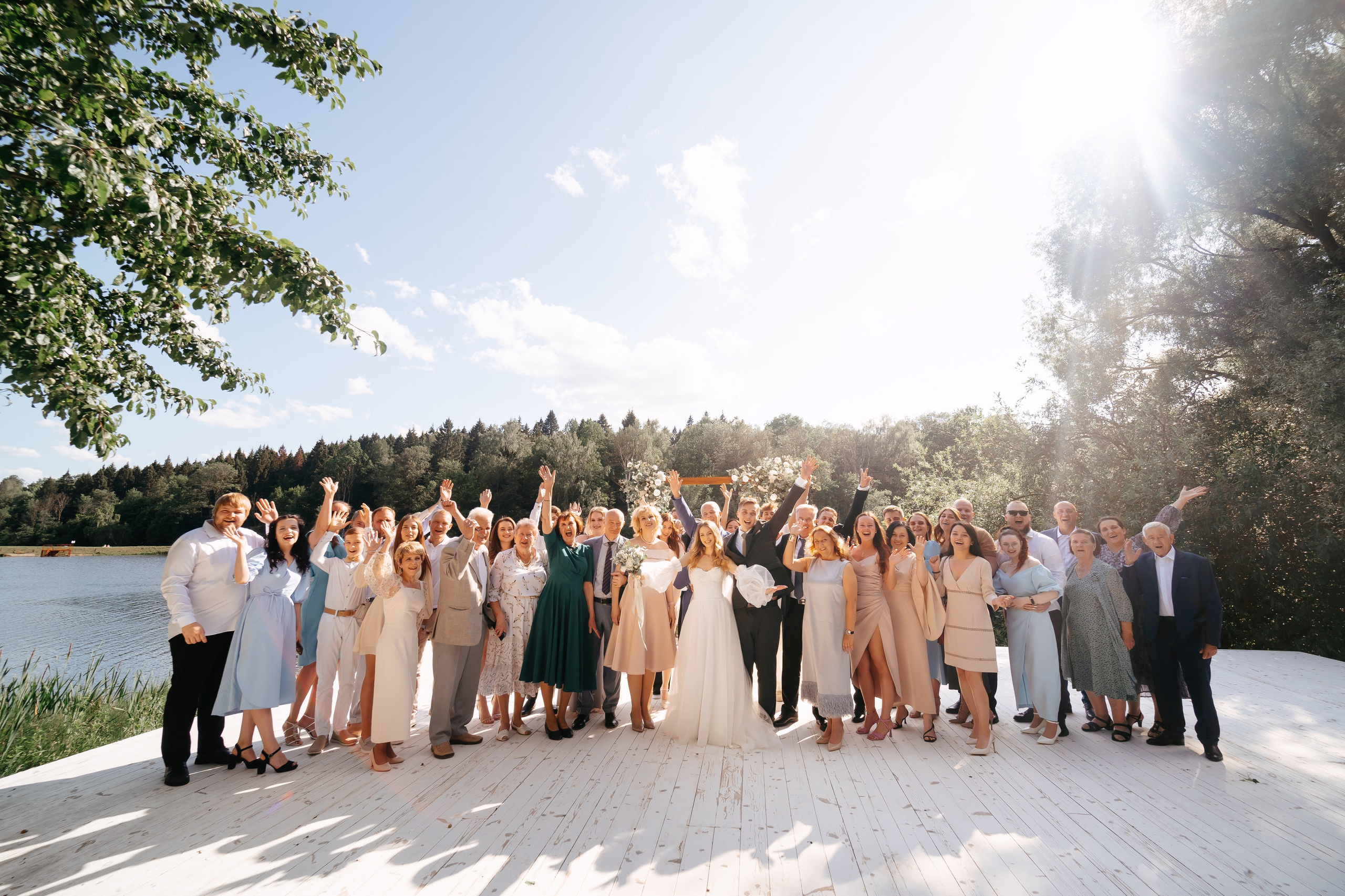 Свадьба загородом в Москве