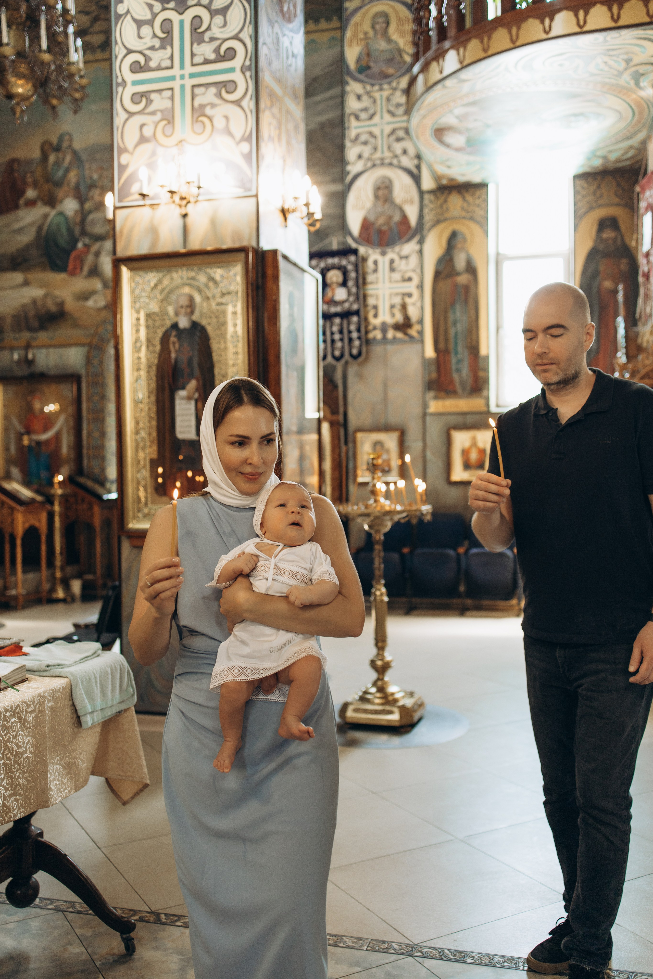 Крещение Ивана. Самый теплый фотограф в Краснодаре Рябоконь Ксения